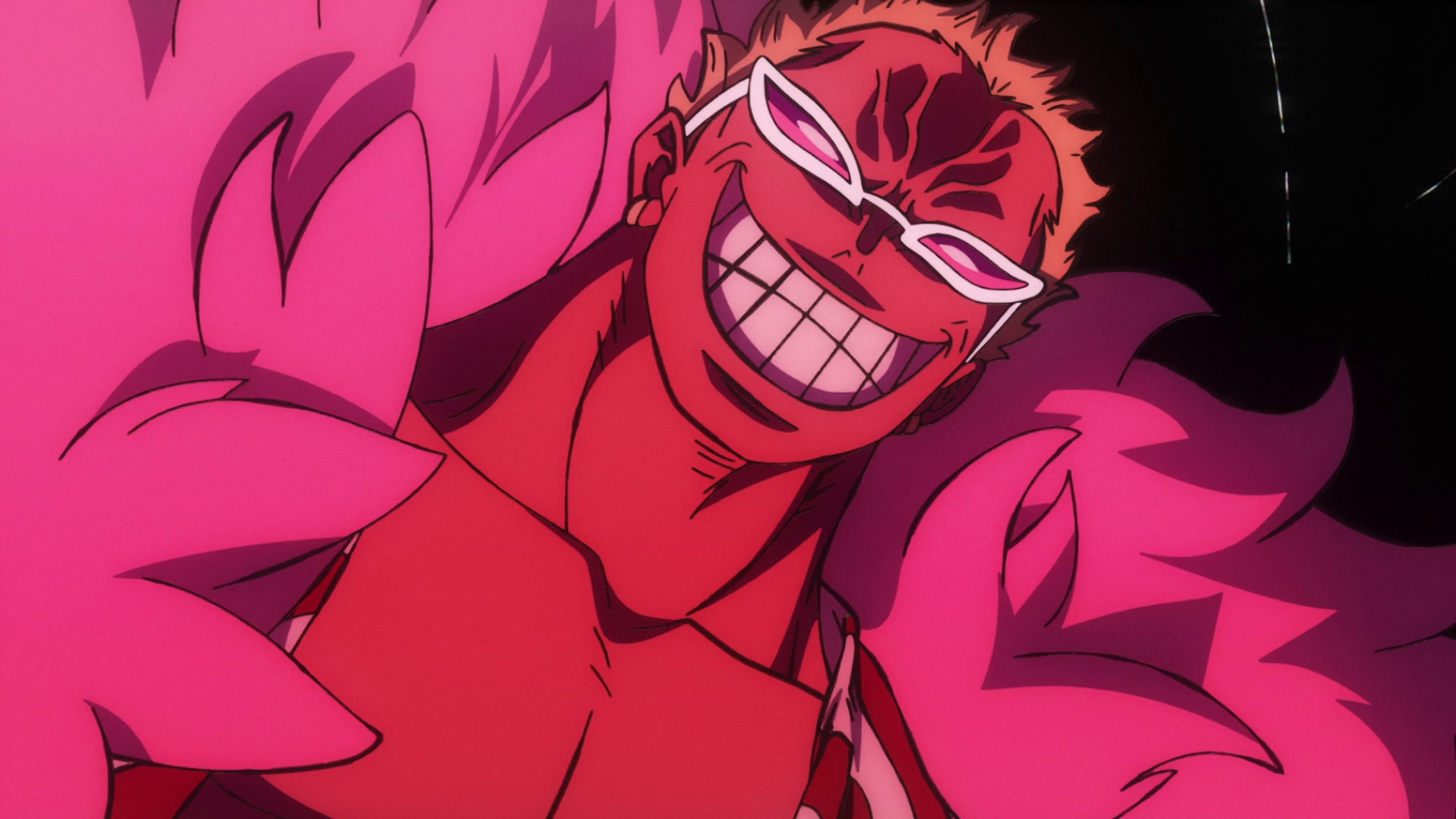 Donquixote Doflamingo o Joker, Ex Shichibukai y ex dragon celestial, consumió la ito ito no mi