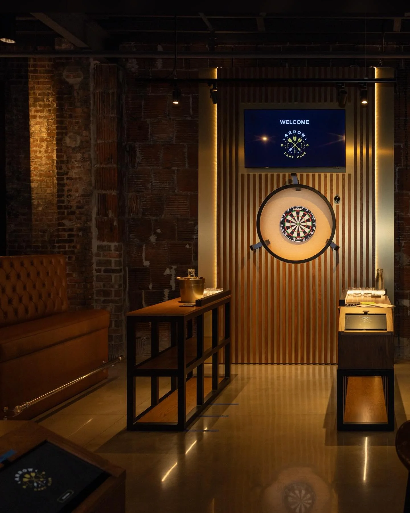 Date night vibes 🥂 Book your lane online now 🎯 arrowdartclub.com/reservations 

#kansascity #crossroadskc #kcevents #kclocal #kcwine