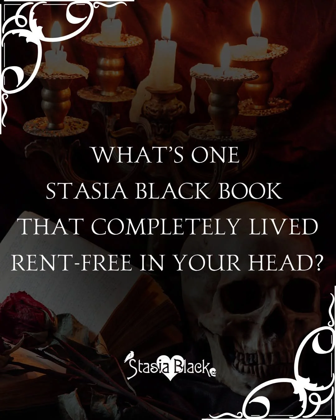 Which Stasia Black story is still living in your head rent-free?

Drop your answer! 👇

#ReaderLife #BookishChat #StasiaBlackReads #QOTD