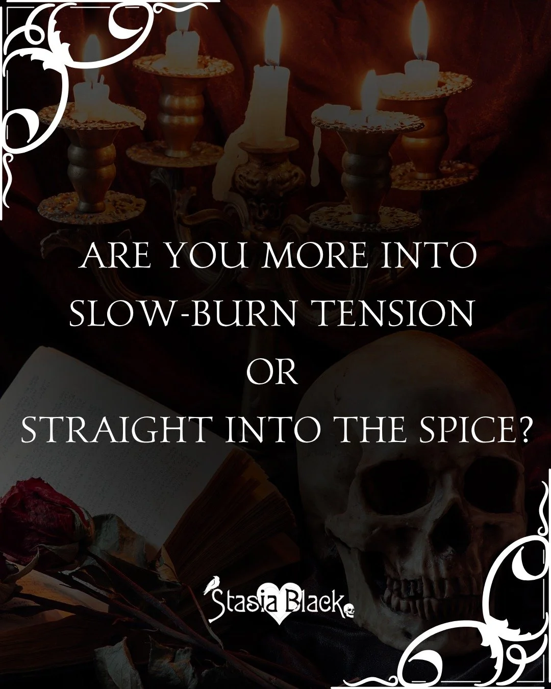 Be honest&hellip; which one gets you hooked faster? 👀

I feel like this says a lot about a reader 😏
Tell me yours 👇

#ReaderLife #BookishChat #StasiaBlackReads #QOTD