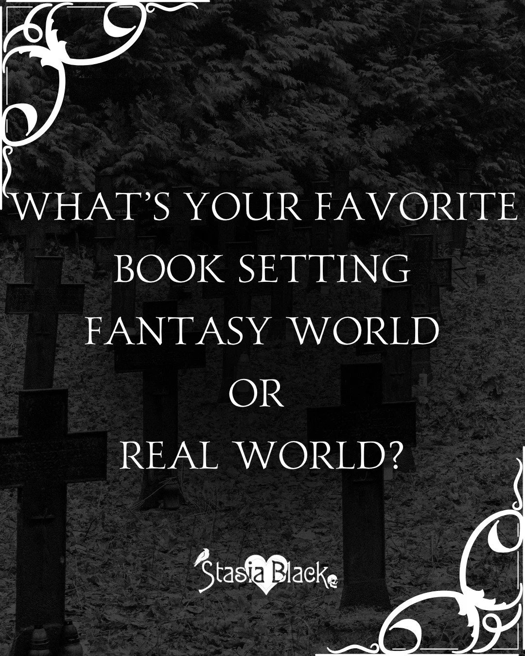 Do you love getting lost in a whole fantasy world&hellip;
or do you prefer something closer to home with real-world stakes?

Both hit different, but I need to know where you stand 👇

#DarkRomanceVibes #StasiaBlackBooks #mafiaromance #darkromancelove