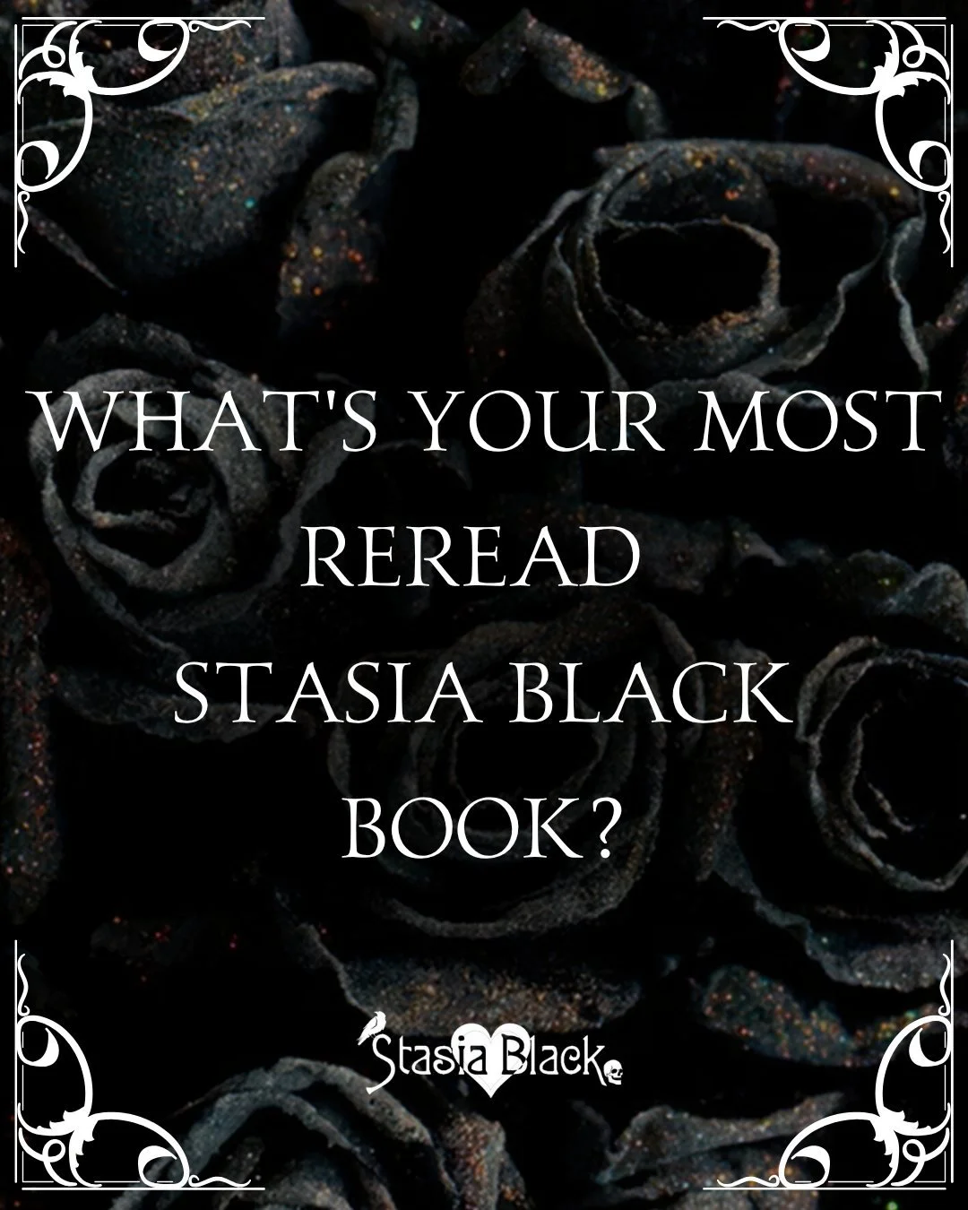 I always love seeing which stories readers come back to again and again 🖤📚

So tell me... what's your most reread Stasia Black book? 👀

#darkromancevibes #stasiablackbooks #mafiaromance #darkromancelover #bookishquestion #bookqotd
