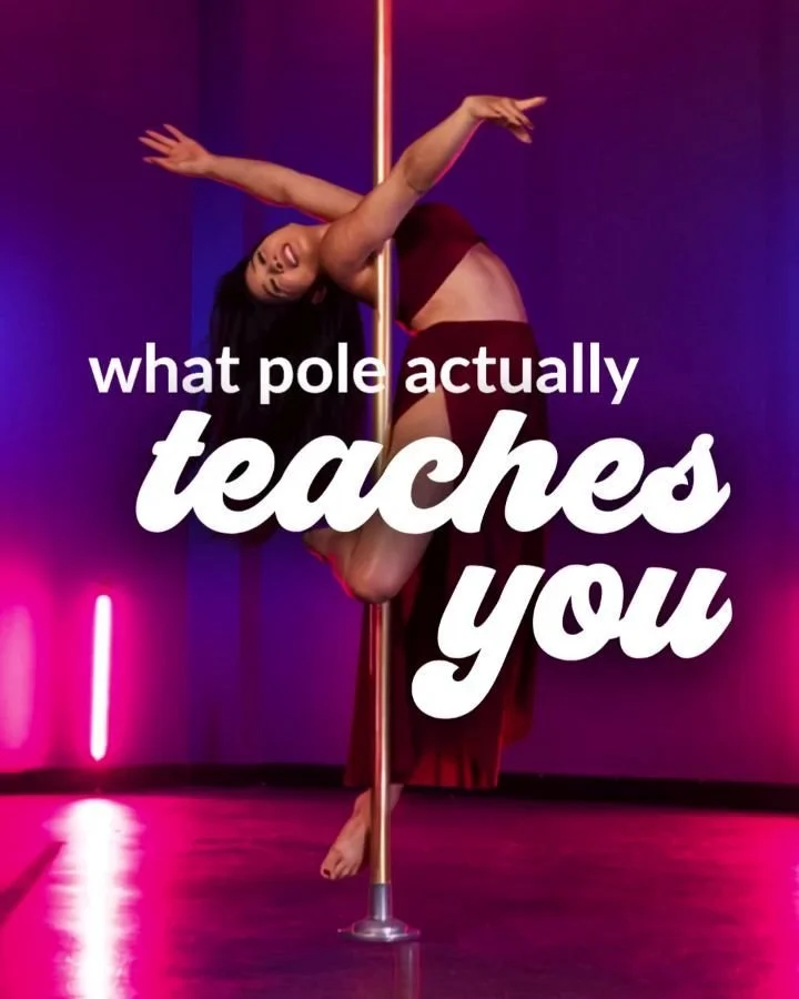 Last week we had unhinged instructor advice- this week, we're asking what has POLE taught you?

It could be deep, serious, hilarious or touching. Drop your fave life lessons via pole dance below 👇

#pole #poledance #poledancing