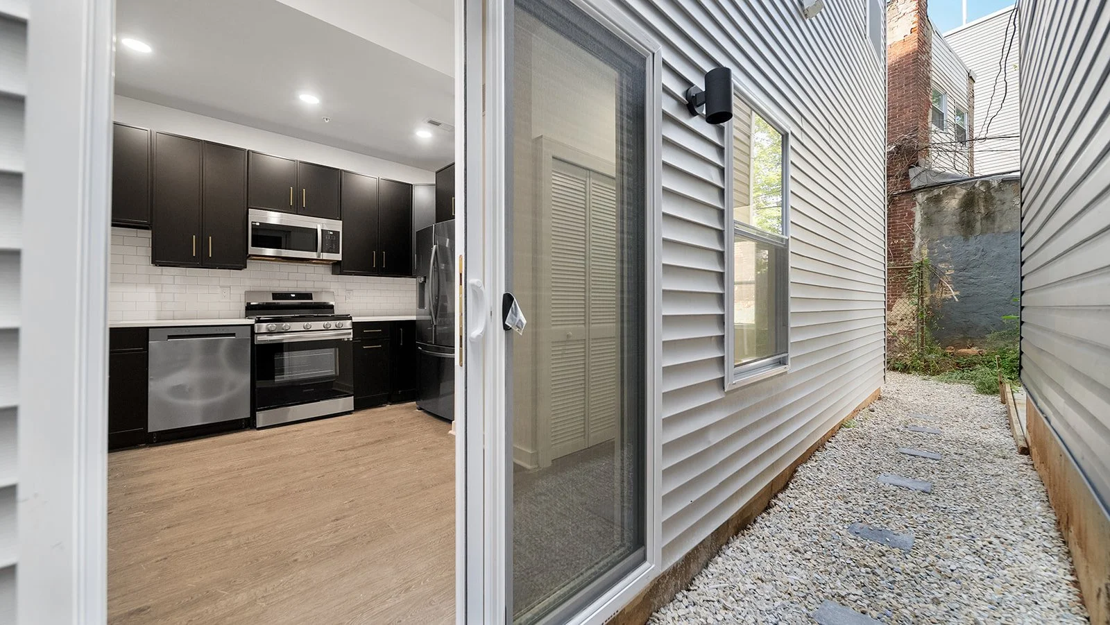 Rear yard access