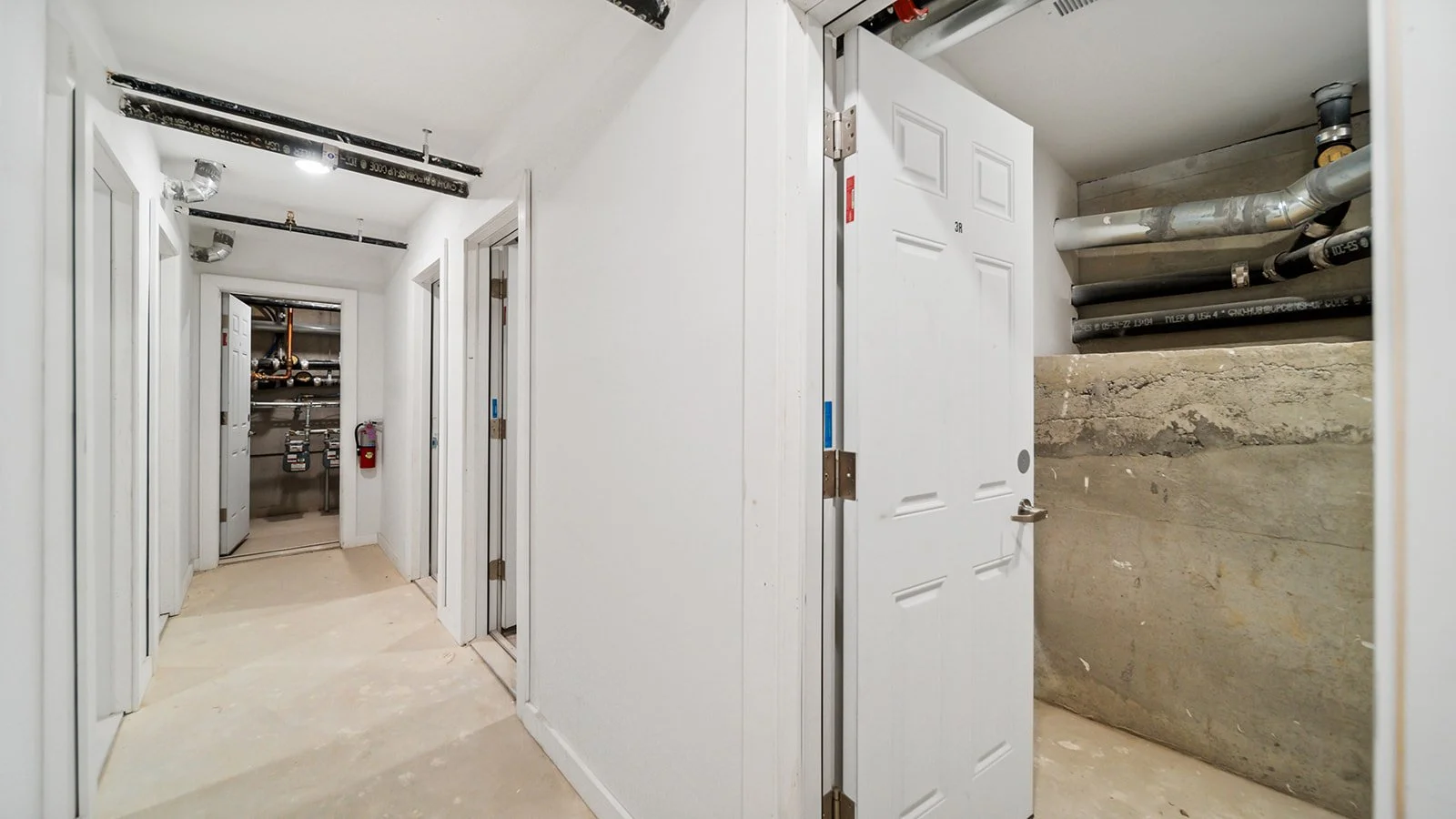 Basement storage units