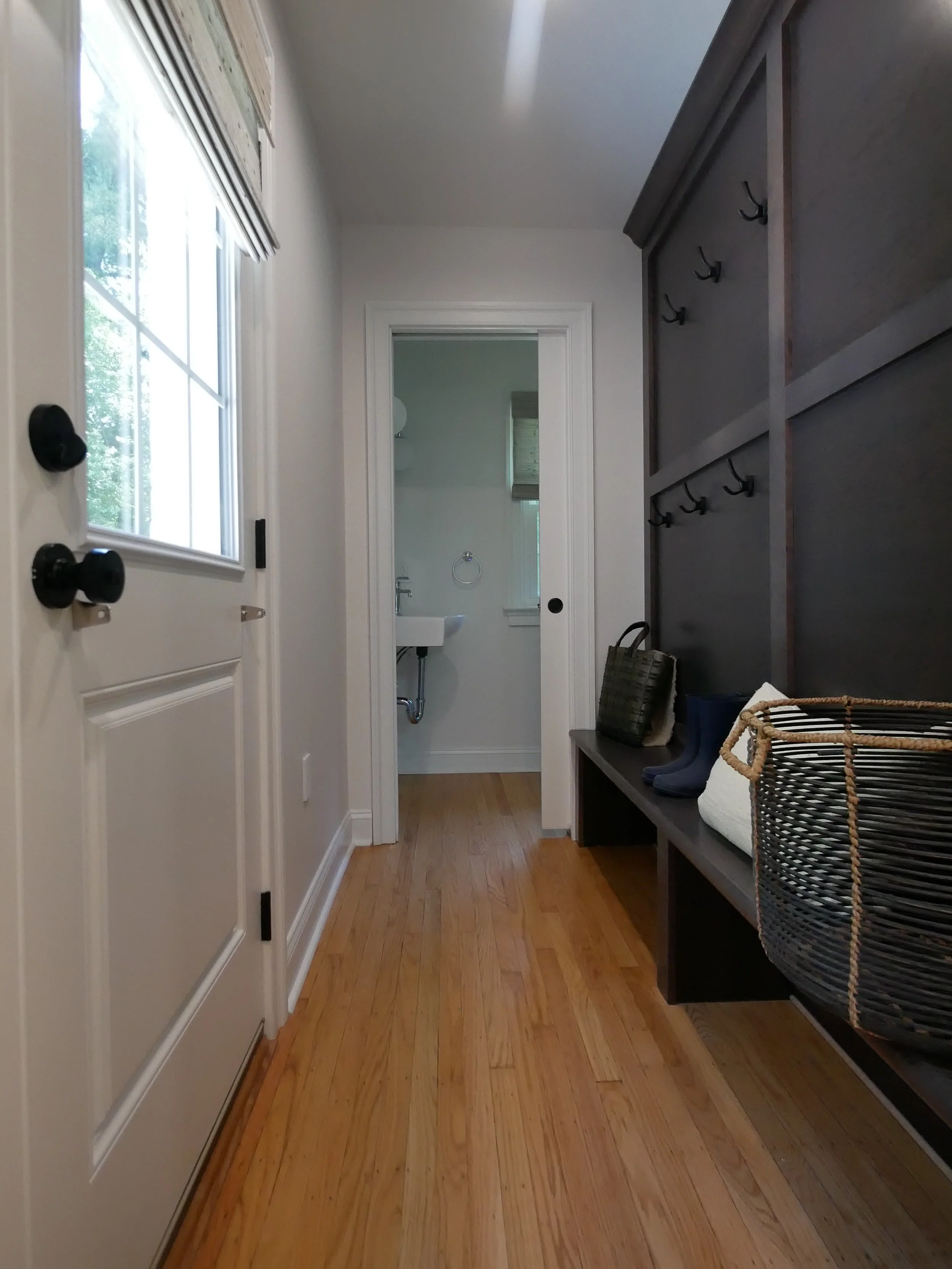 Mudroom and cubby