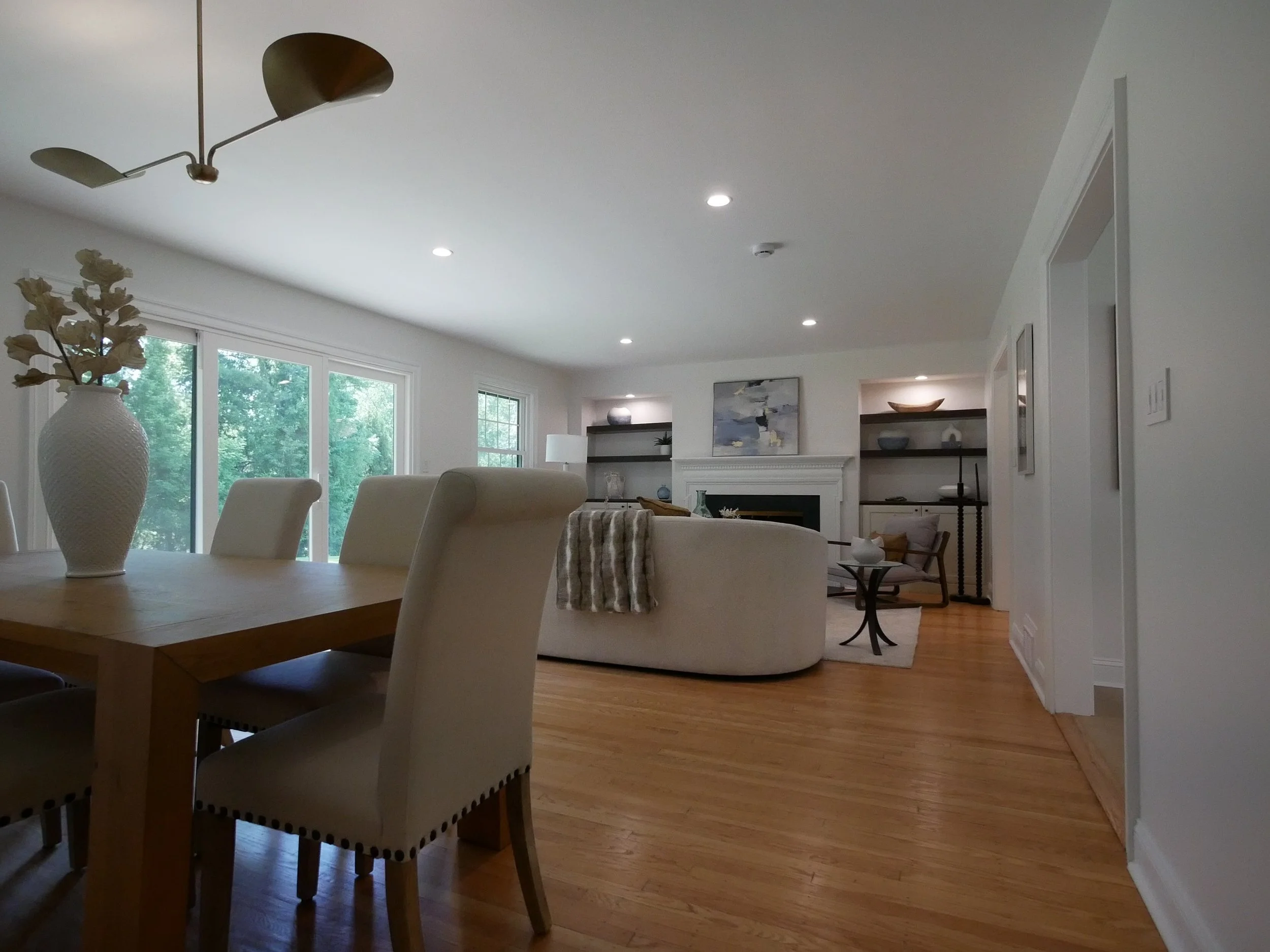 Living and dining room