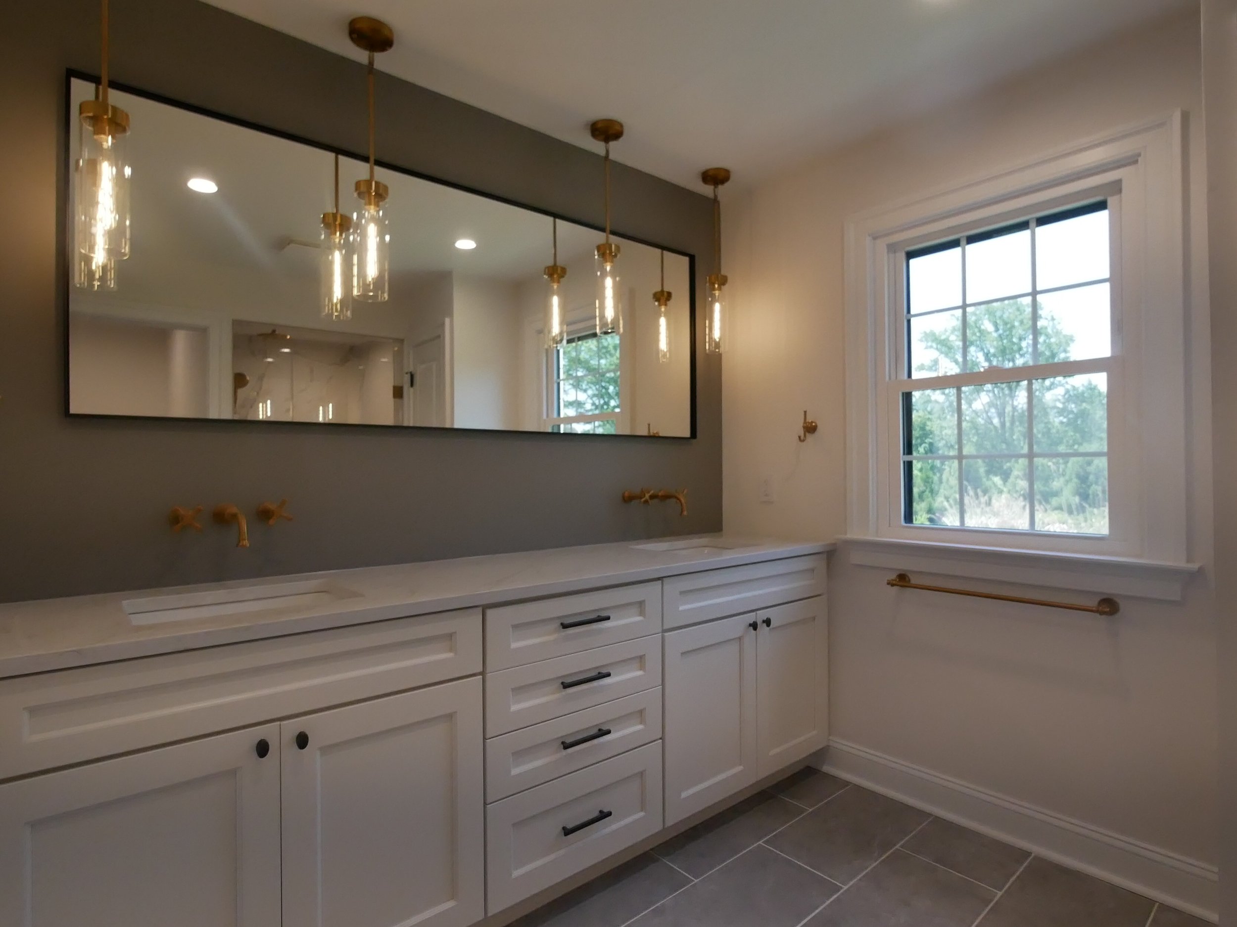 Primary bath vanity