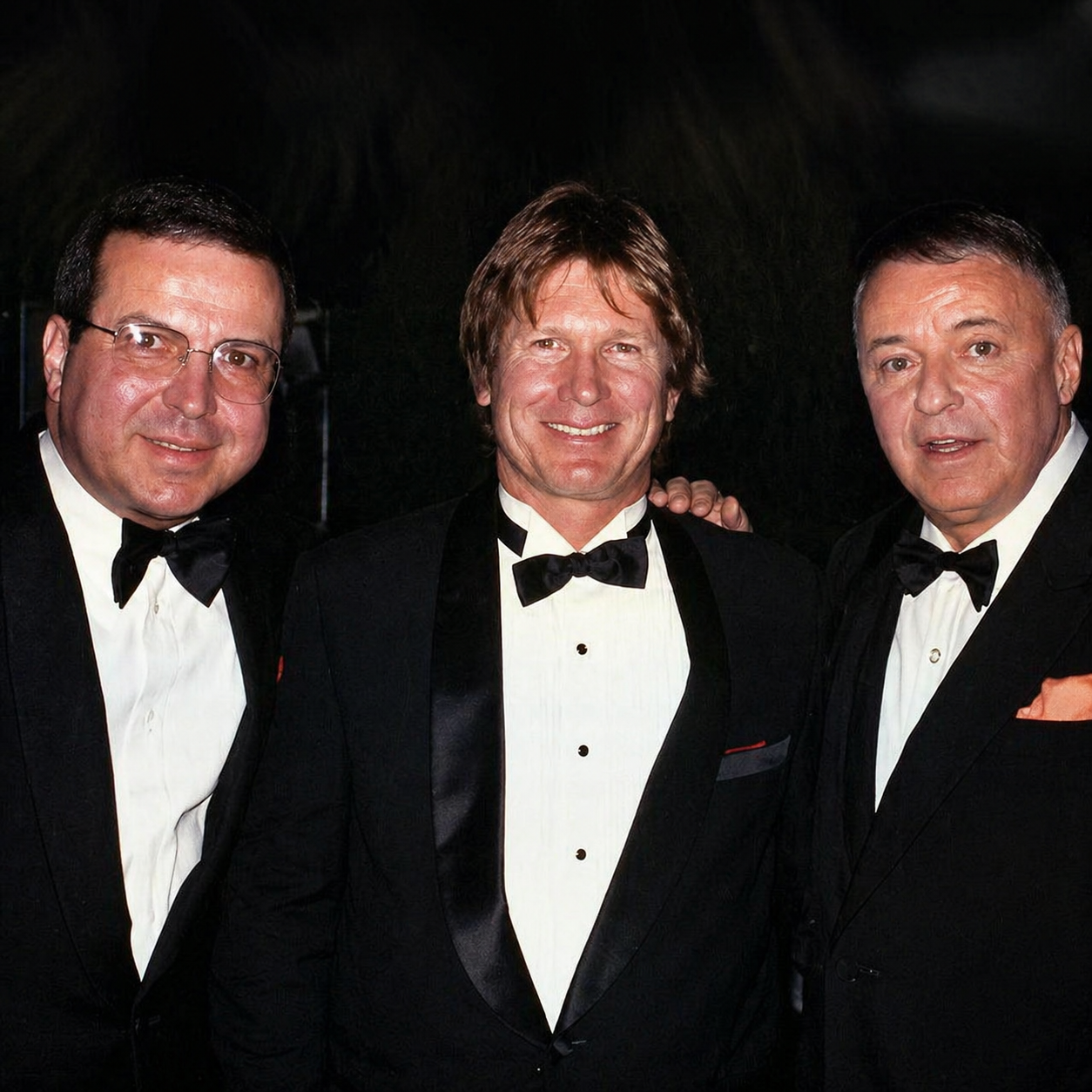 Walt Johnson with Frank Sinatra Sr. and Jr.