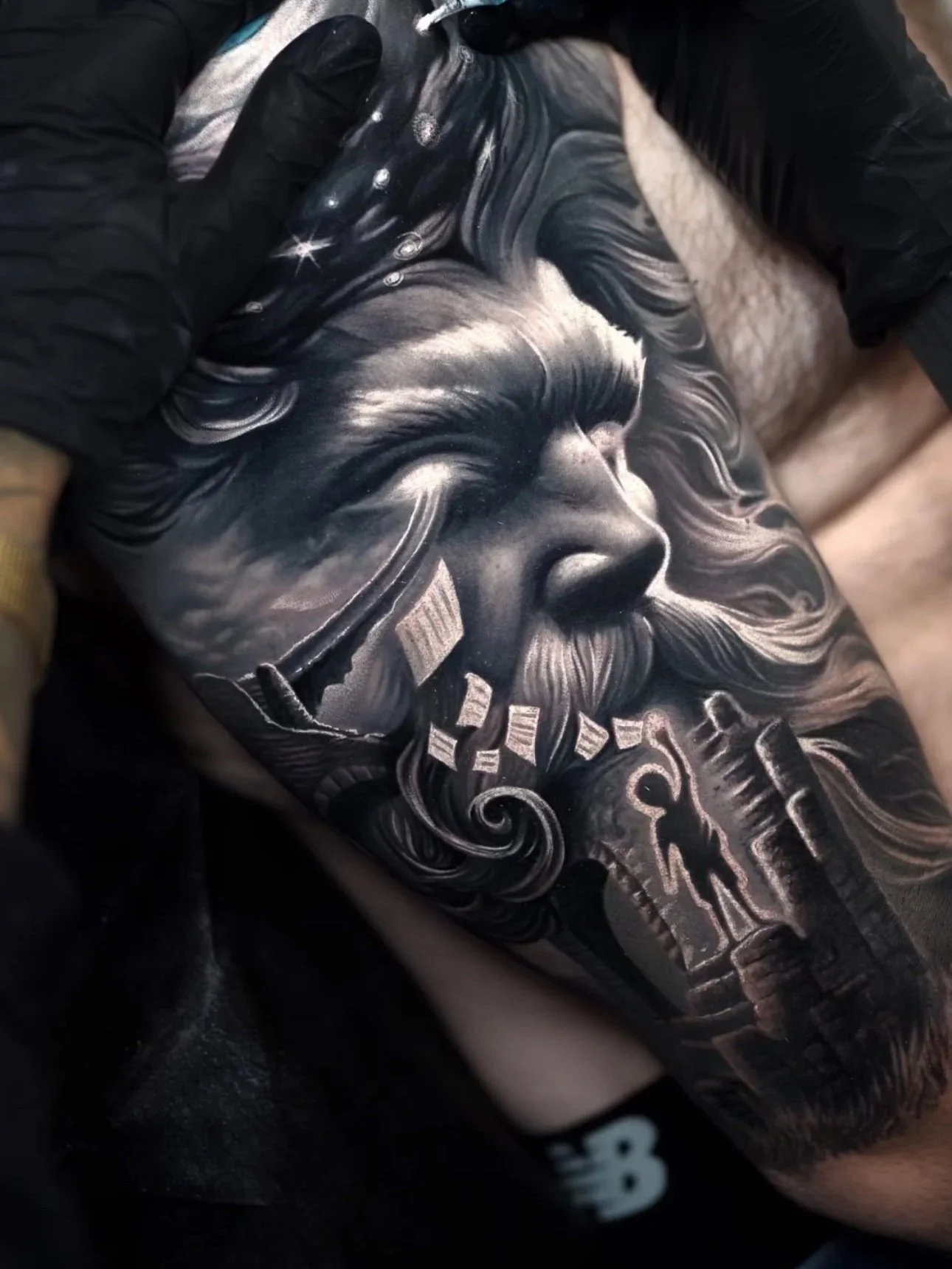 Upper Arm Tattoo (Cover Up) 