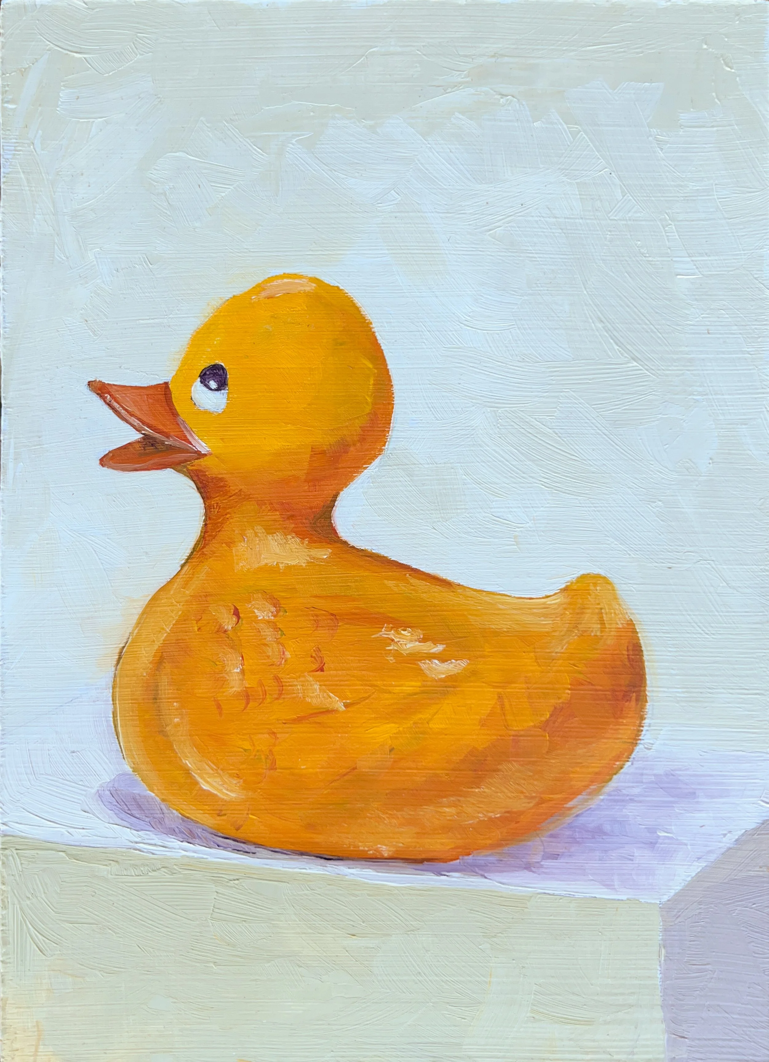 Rubber Duck #3-Oil on Panel-2023.jpg