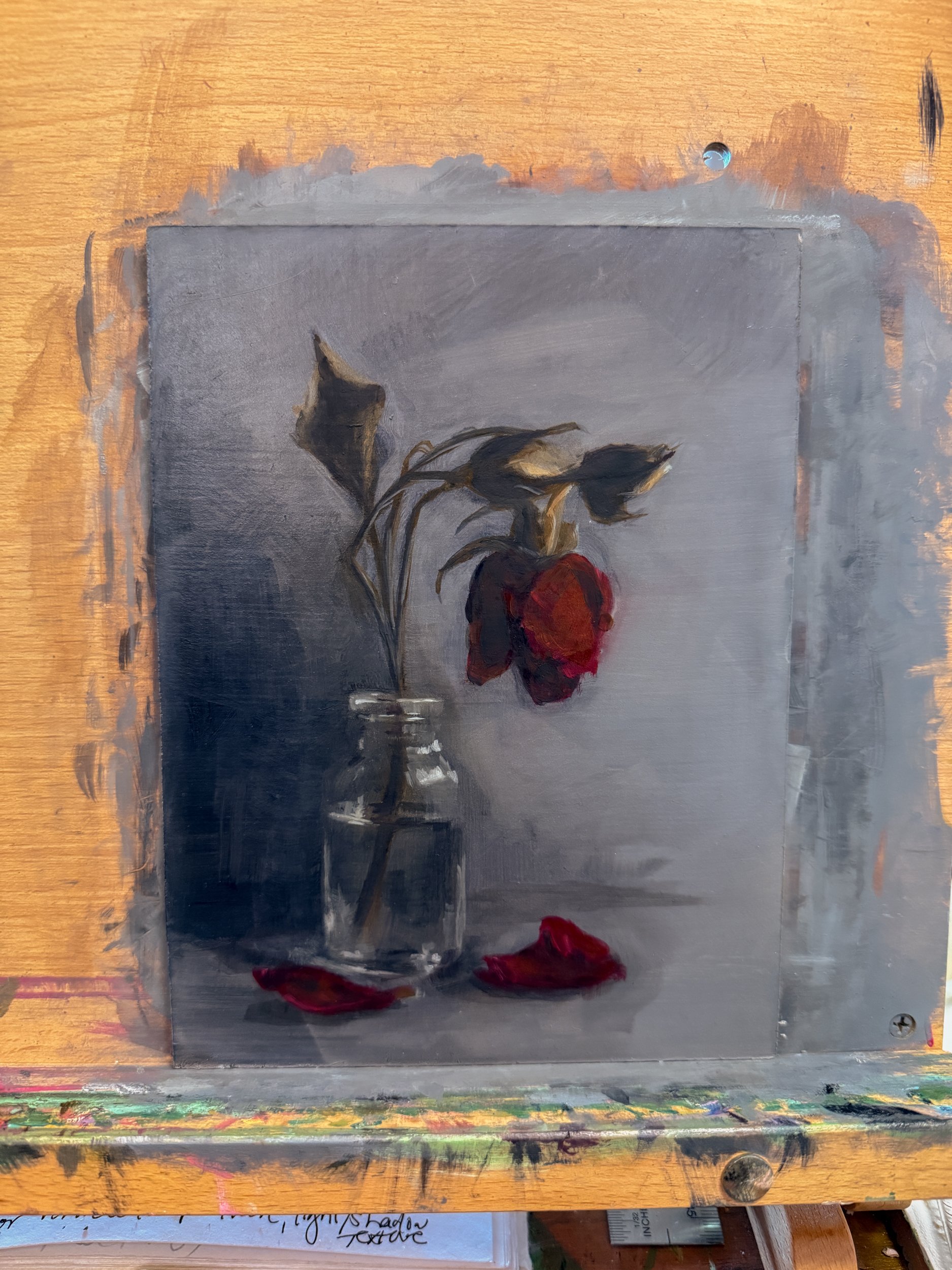 Floral Study No. 13 - Oil on Hardboard, 6 x 8 inches, February 2026-2.jpg