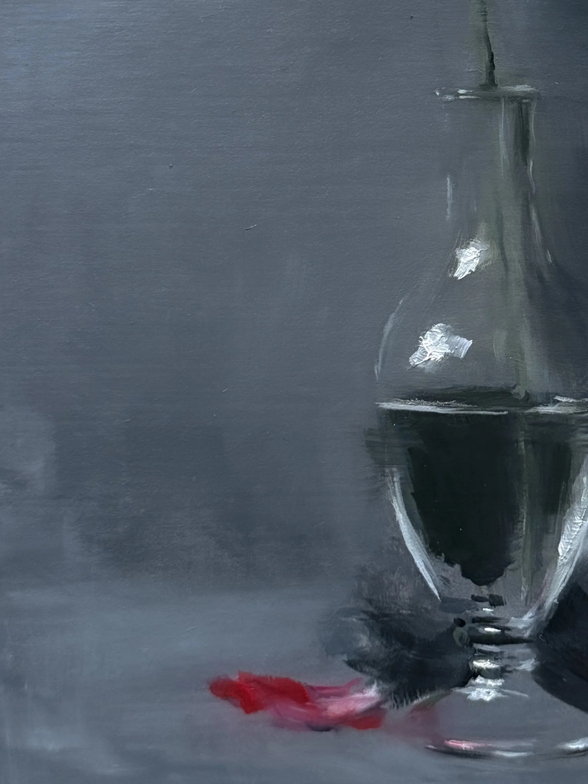 Floral Study No. 10, Series II_ Elegy, Oil on Hardboard, 6 x 8 in, February 2026-3.jpg