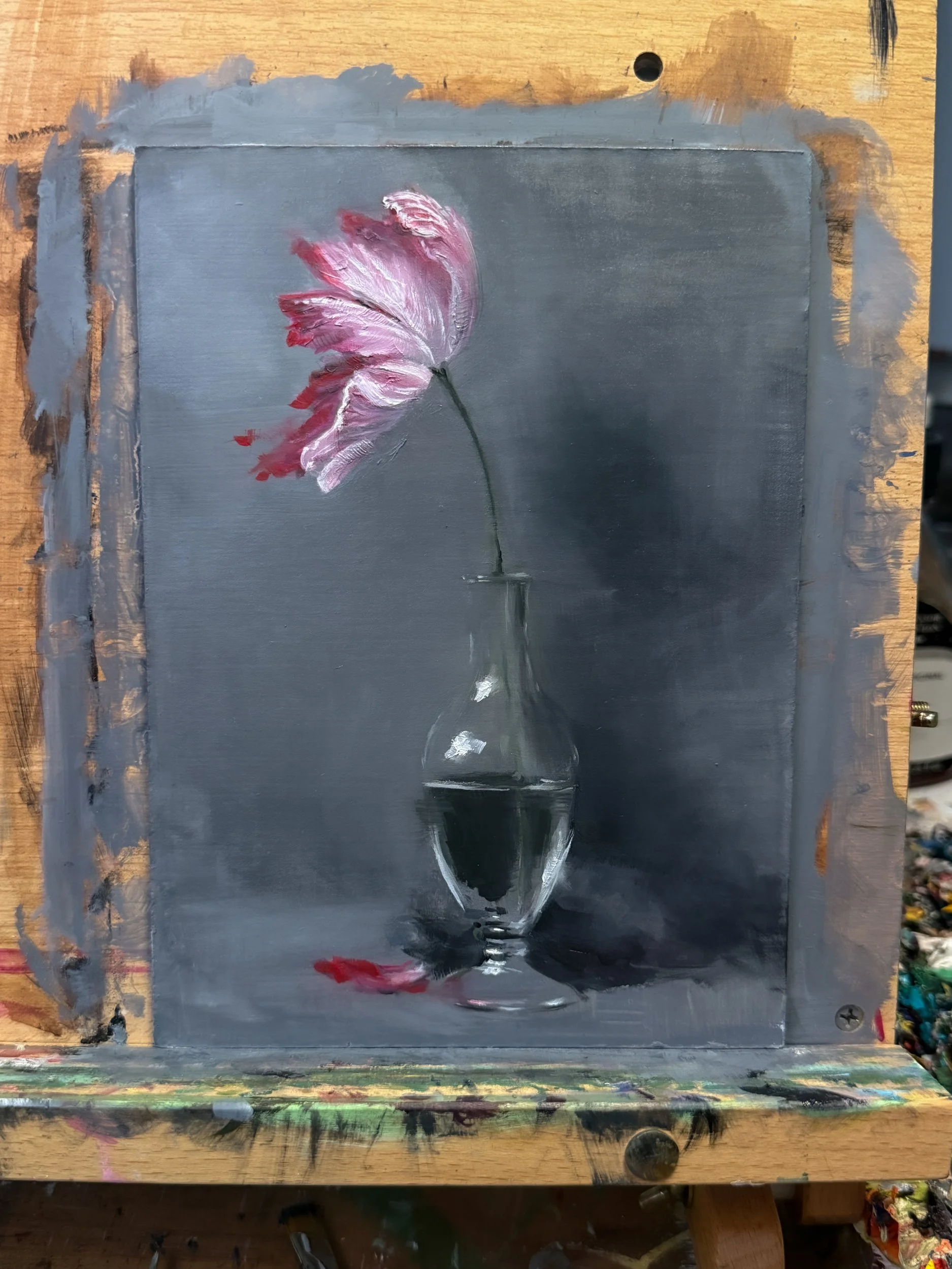 Floral Study No. 10, Series II_ Elegy, Oil on Hardboard, 6 x 8 in, February 2026-4.jpg