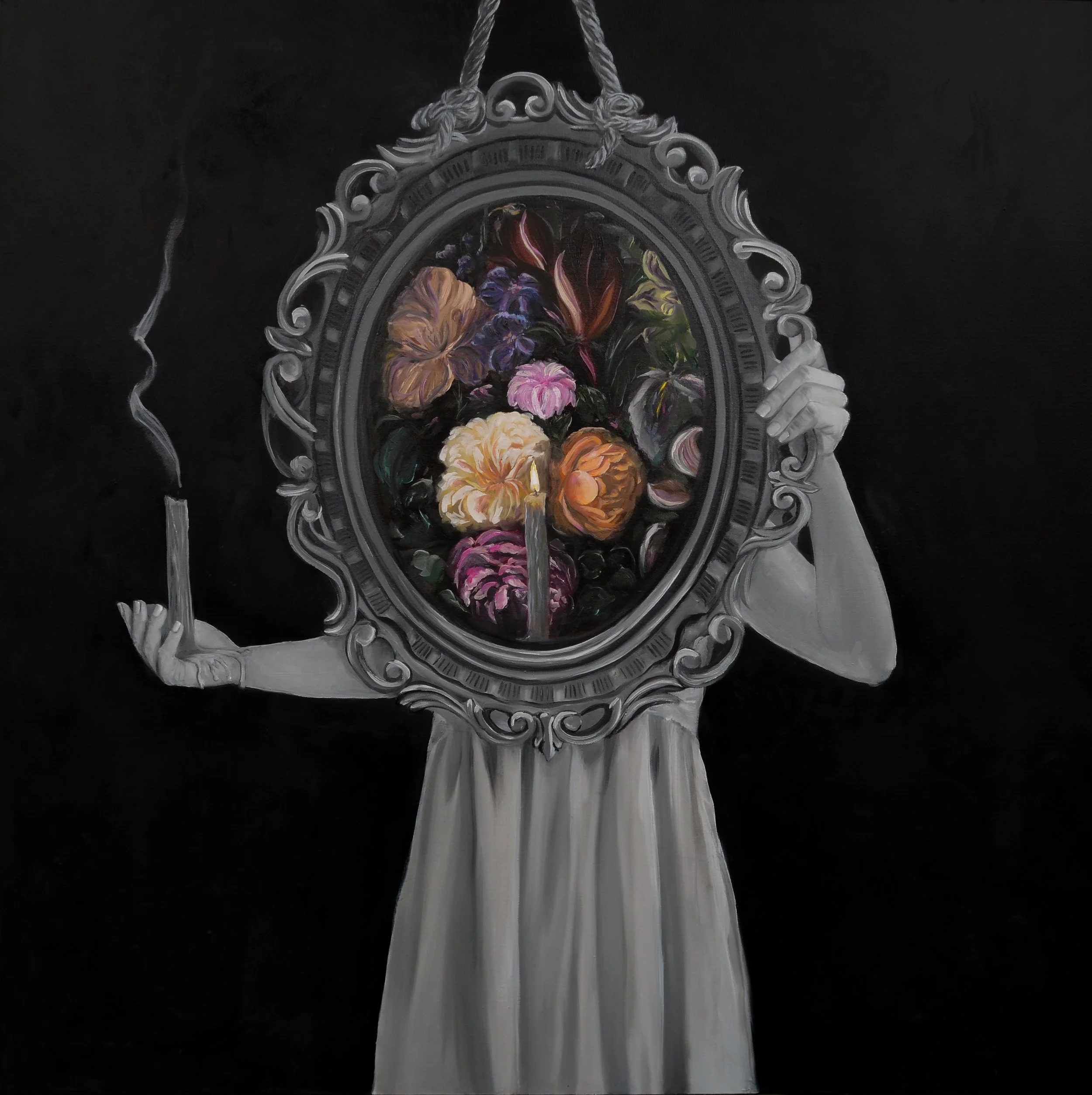 Afterlife | Oil on Canvas | 36 x 36 inches