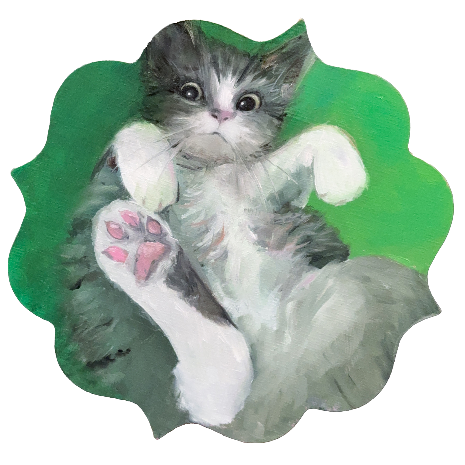 Milo | Oil on Panel | 8 x 8 inches | August 2025