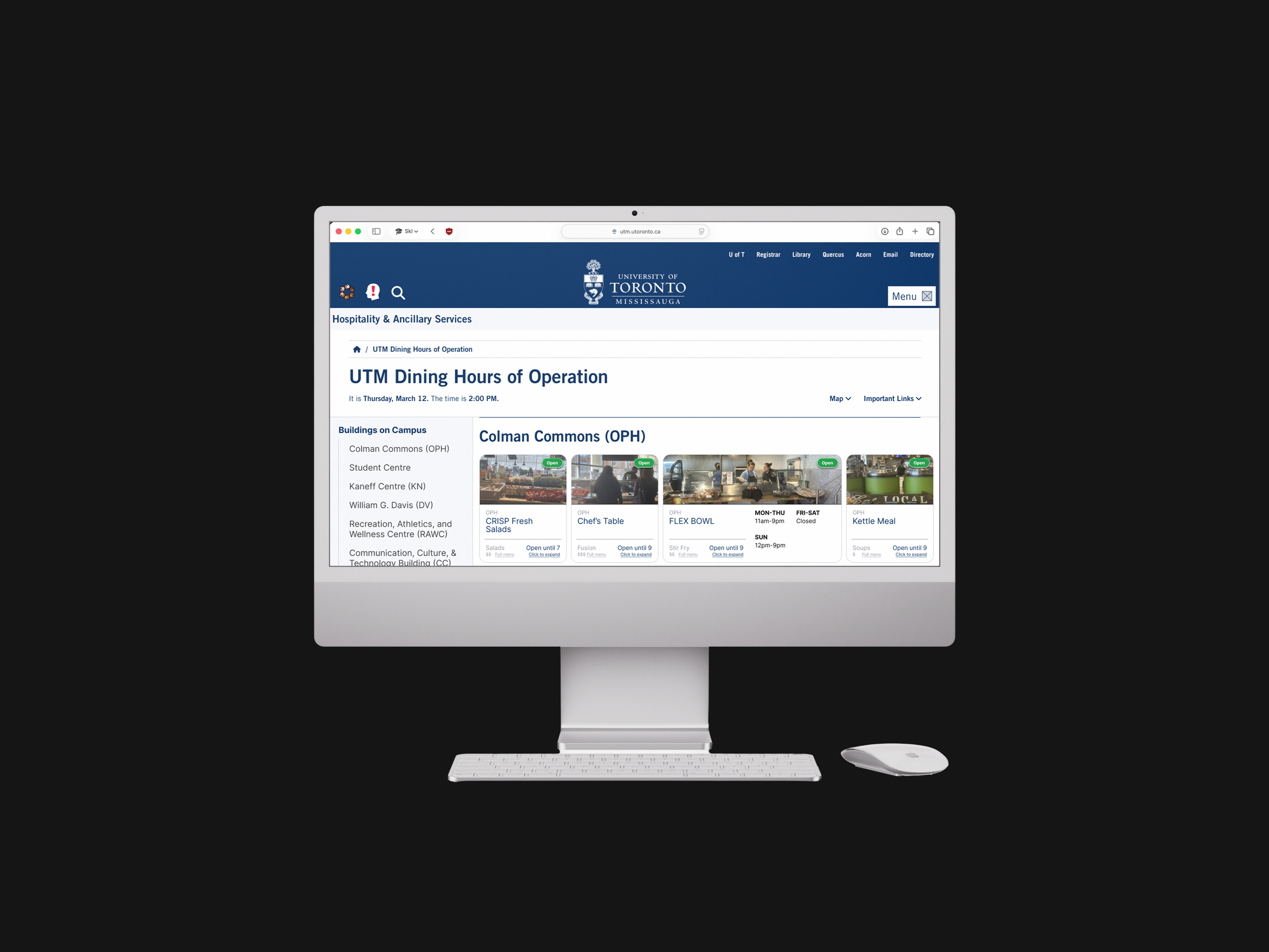 UTM Dining Redesign