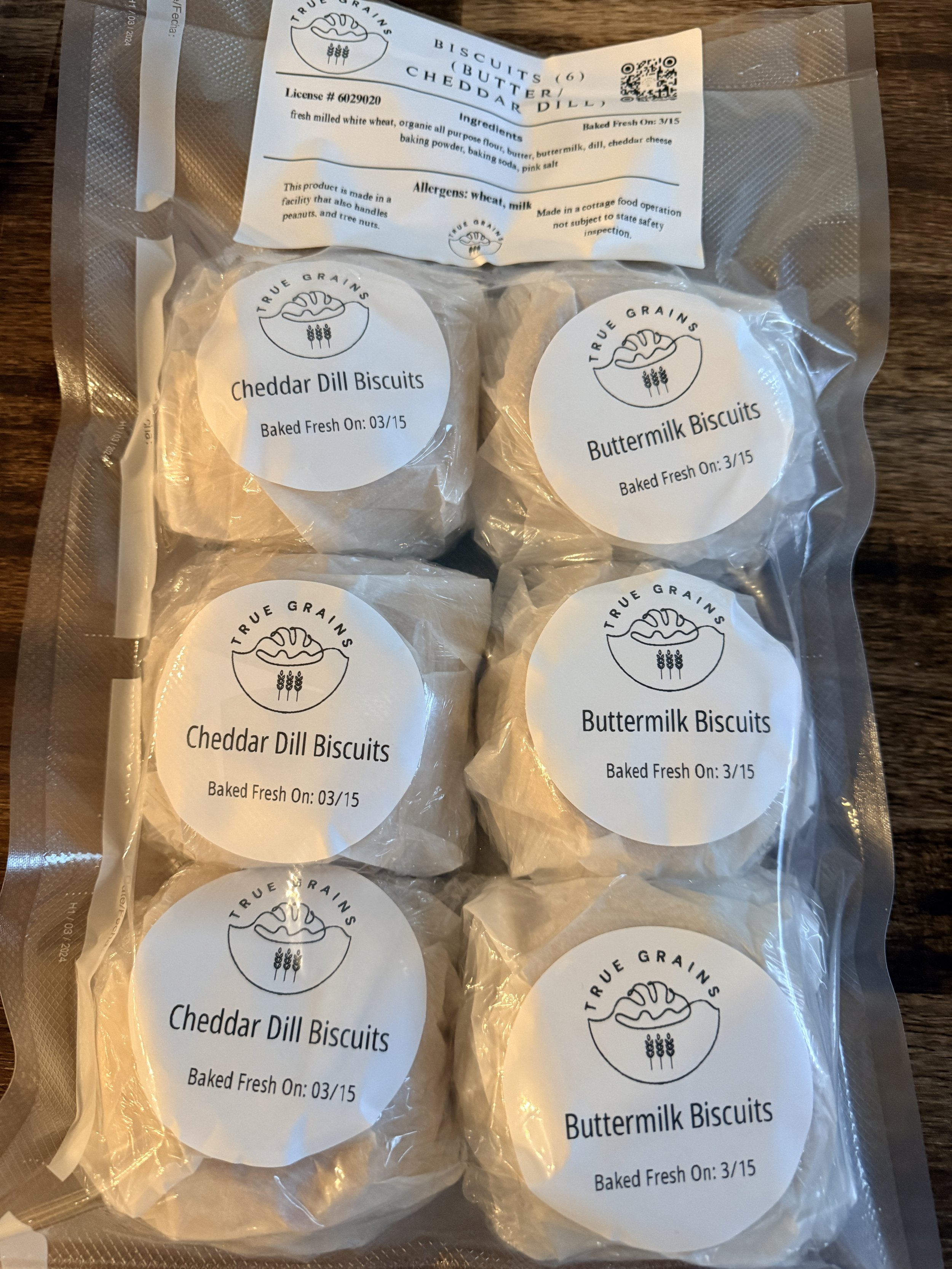 Freezer Biscuits