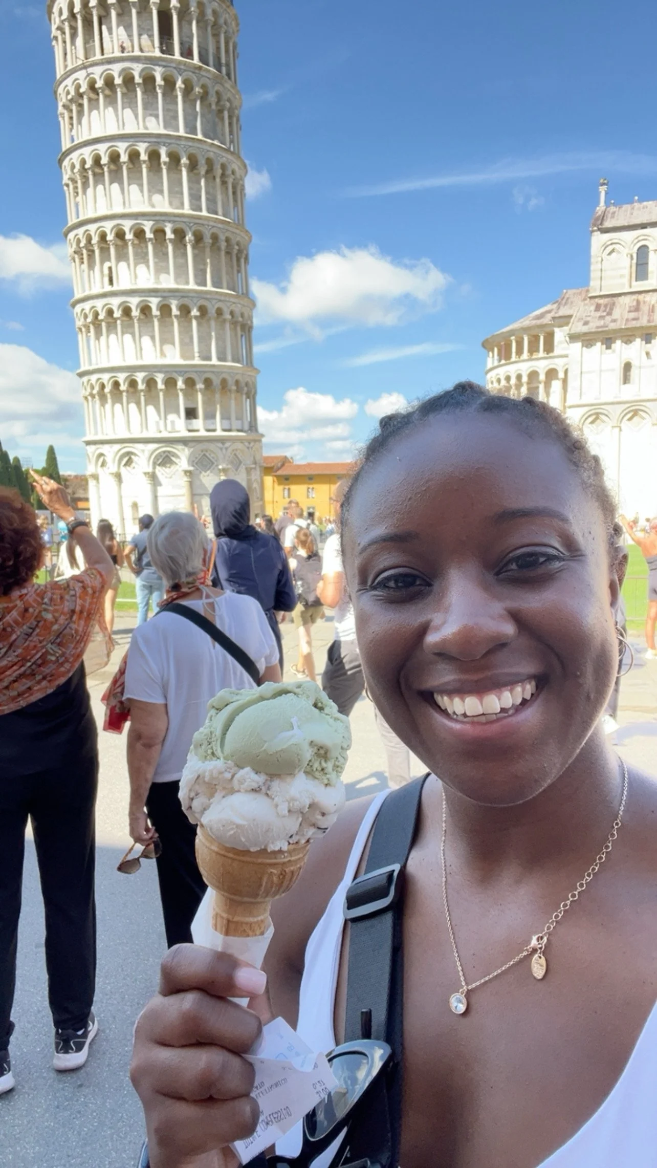 Enjoying some Gelato