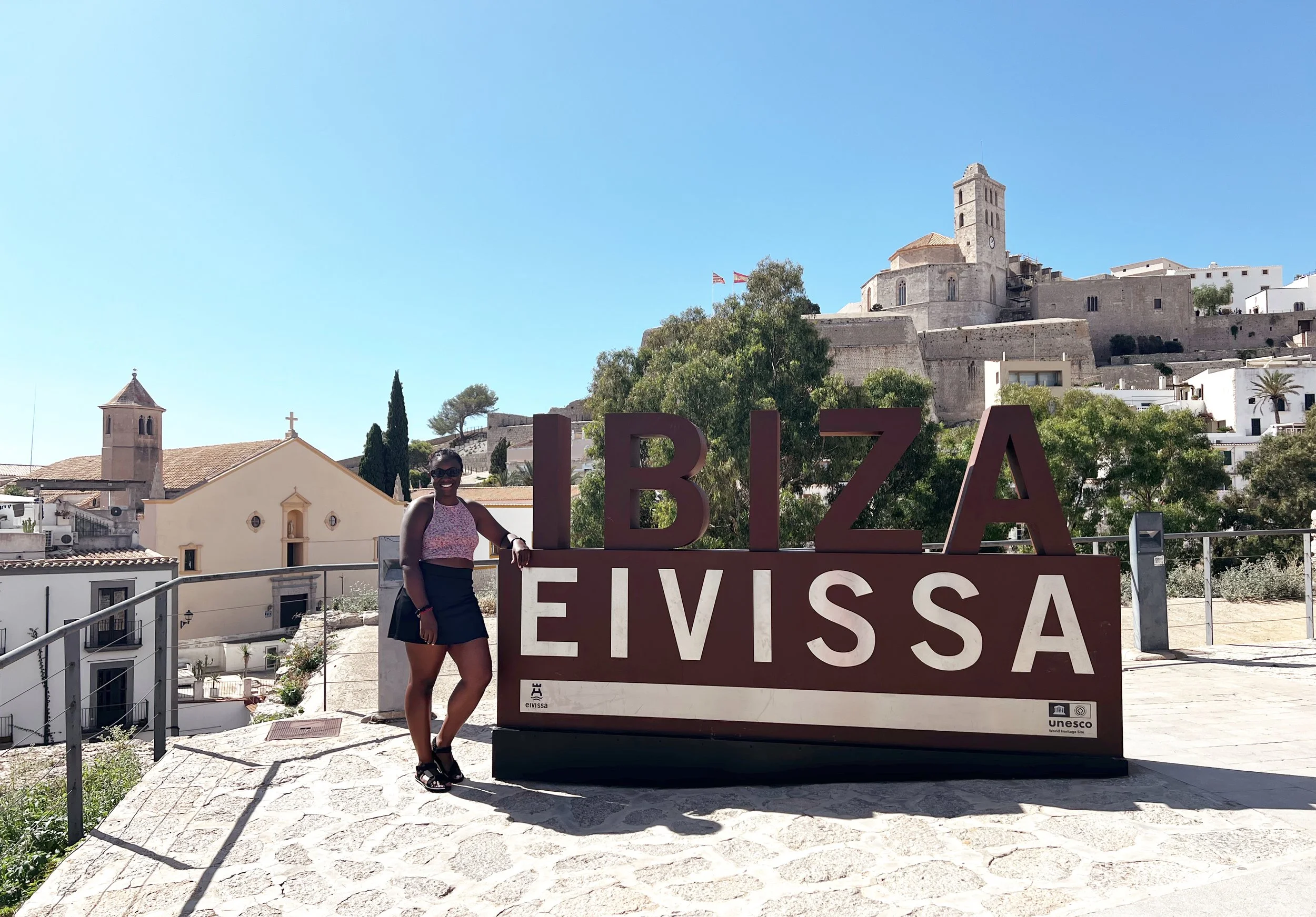 Touring Old Town Ibiza