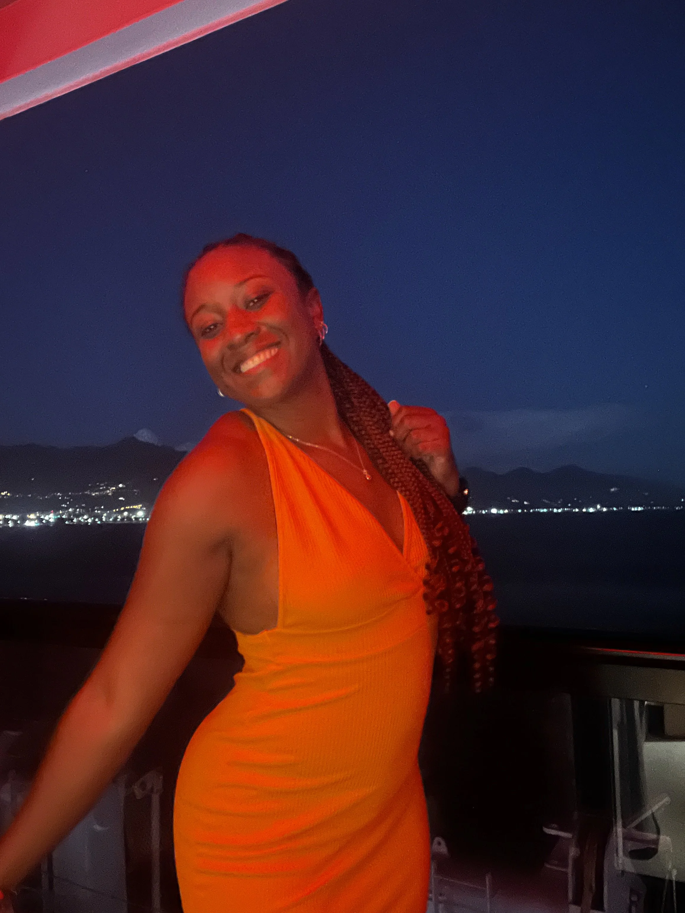 Enjoying the Balcony