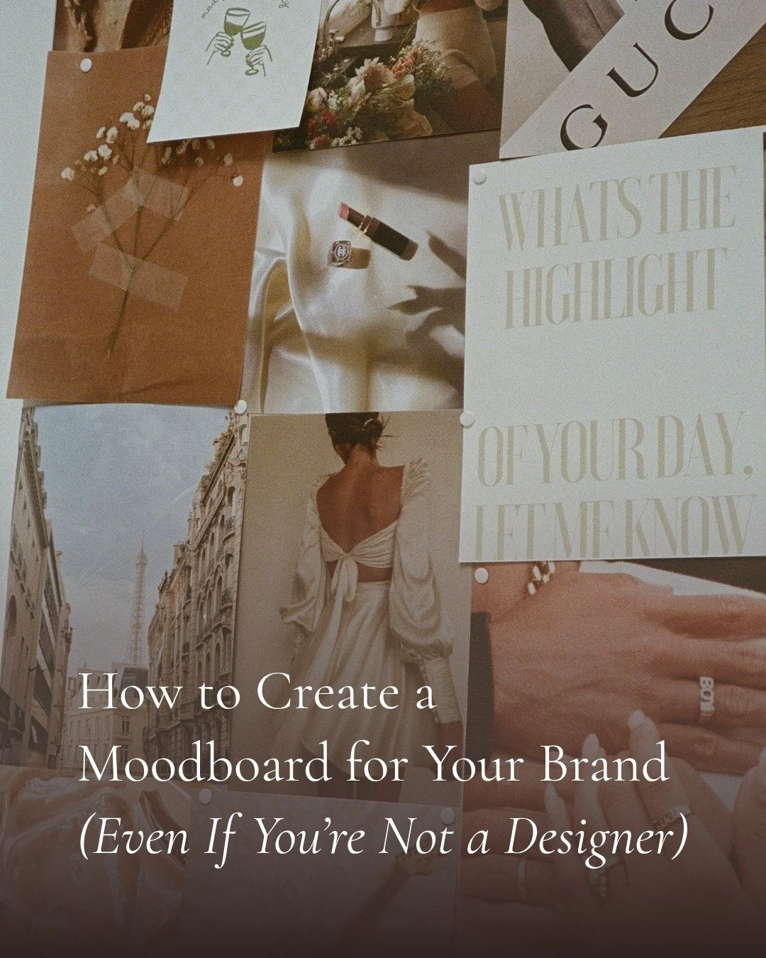 Before the colours. Before the fonts. Before the late-night Canva spiral&hellip;⁣
⁣
There&rsquo;s the mood.⁣
⁣
And if you want your brand to actually feel like you&mdash;this is the step you don&rsquo;t skip.⁣
⁣
Moodboarding isn&rsquo;t about looking