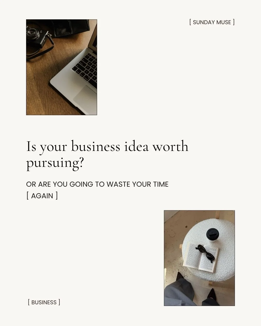 You&rsquo;ve got an idea. But is it worth pursuing?⁣
Before you spiral into a 47-tab research session or convince yourself it&rsquo;s all been done before&hellip; try this:⁣
⁣
&rarr; A gut-check, not just a Google search⁣
&rarr; A quiet moment, not a