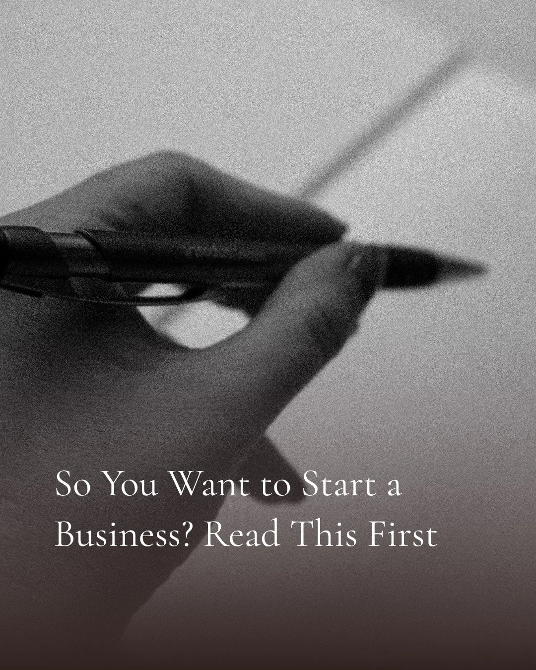 There&rsquo;s a moment before every business begins.⁣
⁣
Not the launch. Not the logo. The quiet, soul-level nudge that says: I think I&rsquo;m meant to build something of my own.⁣
⁣
But then the spiral starts:⁣
Do I need a niche? A plan? A website?⁣
