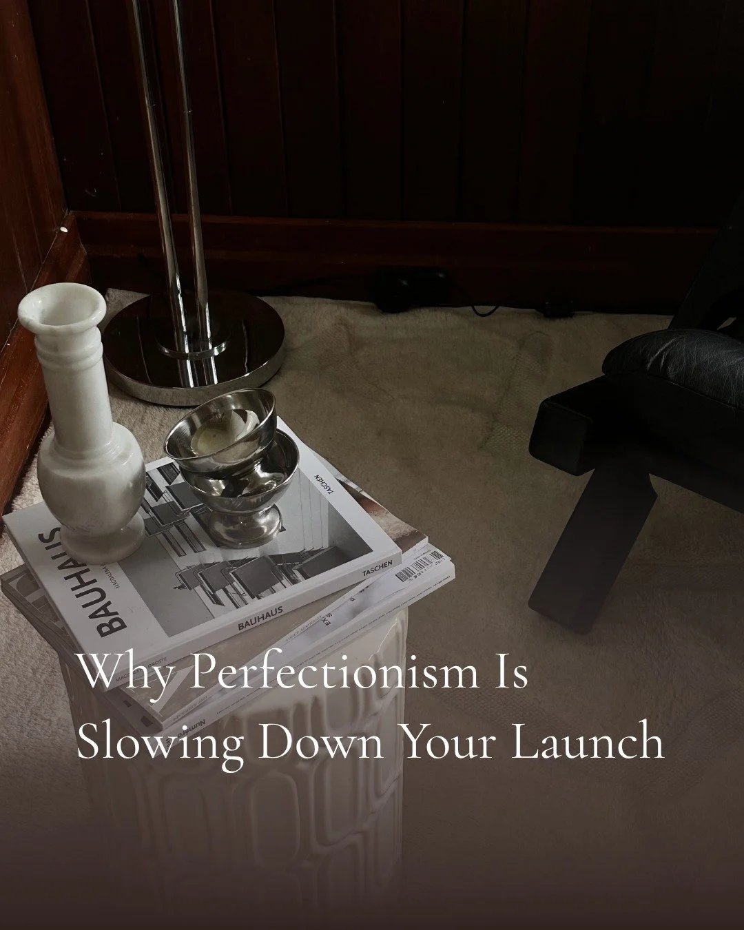 Ever pushed back a launch because the font didn&rsquo;t feel quite right?⁣
⁣
Me too.⁣
⁣
The truth is: perfectionism doesn&rsquo;t protect your brand&mdash;it delays it. While you&rsquo;re tweaking the layout or rewriting your sales page for the third