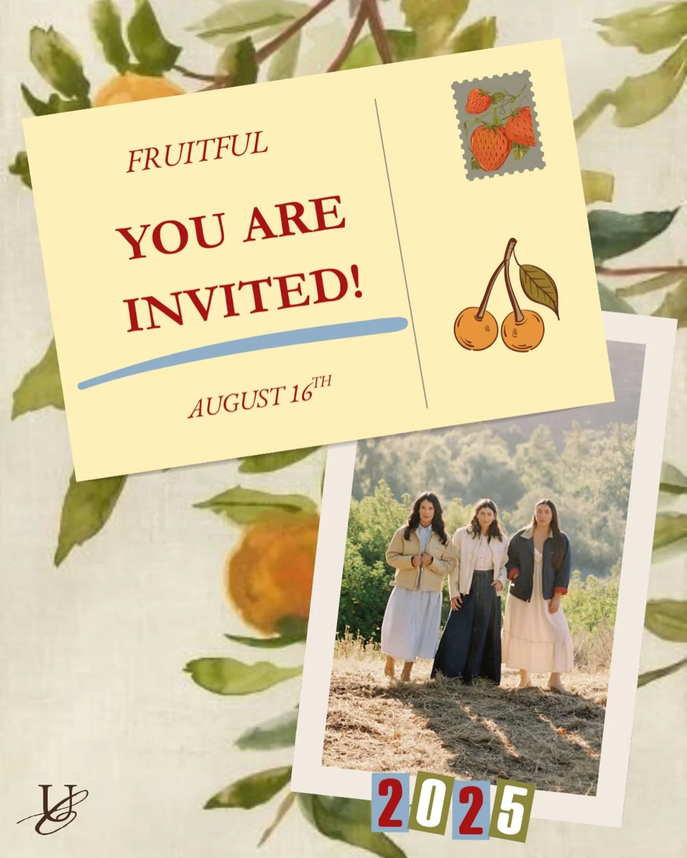 YOU&rsquo;RE INVITED to &lsquo;Fruitful!&rsquo; 🍓🍊🍇🍋🍒

A gathering of women from every age and stage of life, coming together to be encouraged in God&rsquo;s Word!

Melanie and her daughter Savannah will both be sharing an inspirational message!