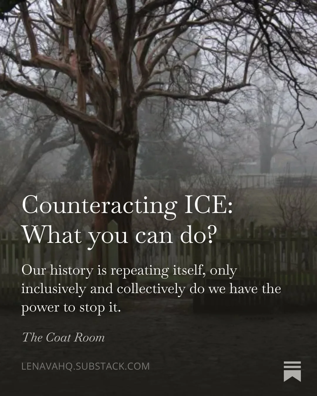 We have a voice. It has power. Use it!