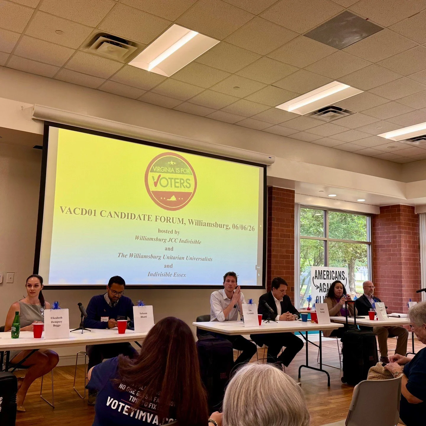 Thank you to @wjccindivisible for a fantastic VA01 forum ahead of our August 4th primary. Topics from rural hospitals, tax reform, education, and AI were covered. 

To get to know each of these candidates you can check out their websites, follow them