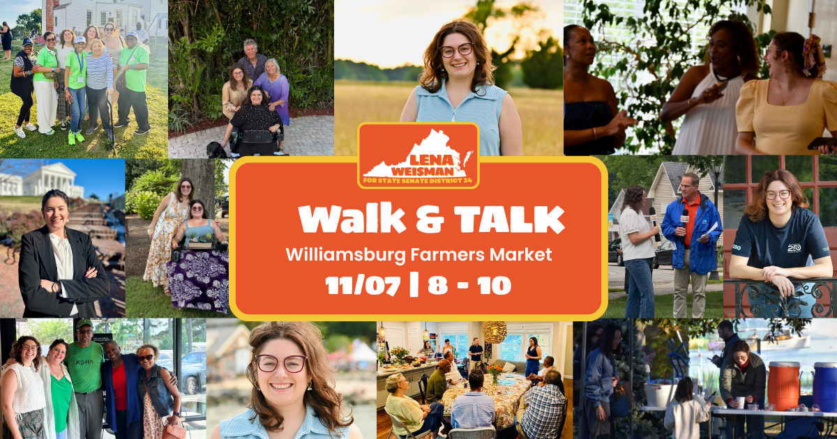 Walk & Talk: Williamsburg Farmers Market