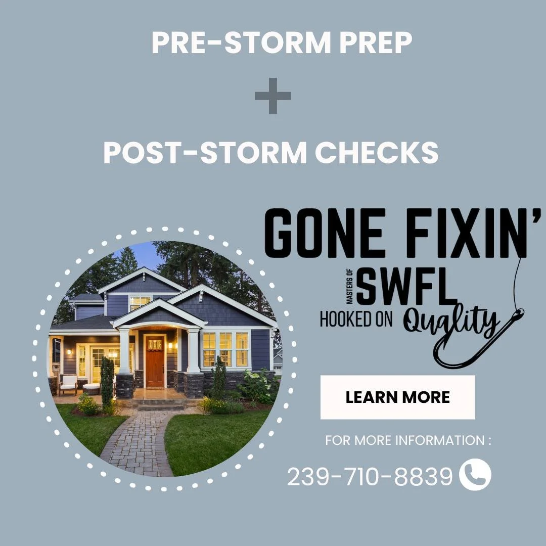 📲 Save our number NOW&mdash;you&rsquo;ll thank yourself later.
🌪️ Pre-storm prep ✔️
🛑 Post-storm checks ✔️
🪟 Shutters ✔️
🌴 Yard clean-up ✔️
🪑 Secure/bring in loose items ✔️

Think of us as your &ldquo;storm season sidekick.&rdquo; We handle the