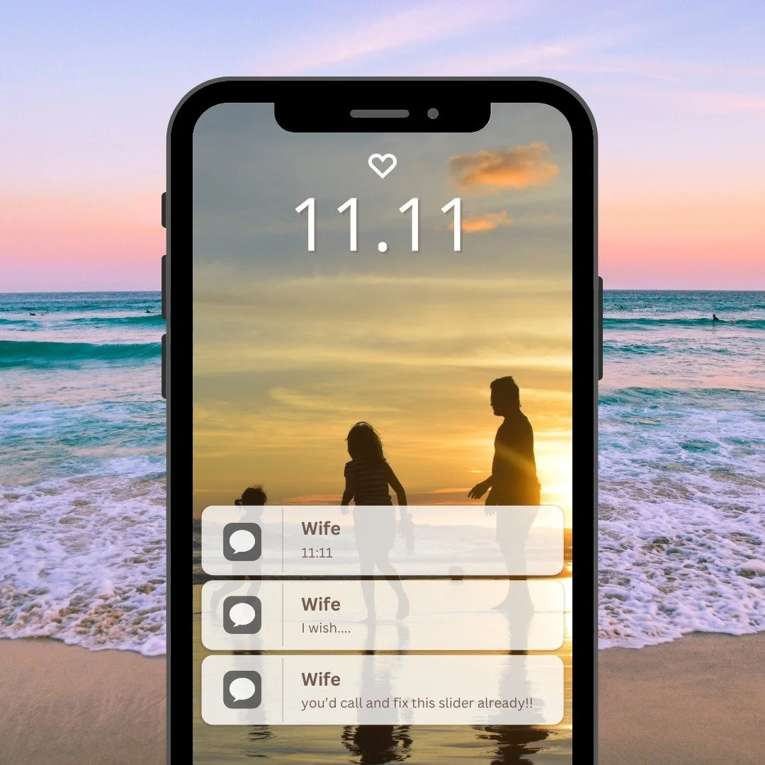 When your wife&rsquo;s 11:11 wish isn&rsquo;t for a fancy trip&hellip; it&rsquo;s for you to finally fix the sliding glass door. 🤣🚪
✨ Wish granted&mdash;call us, we&rsquo;ll make it slide like butter. 📲 239-710-8839