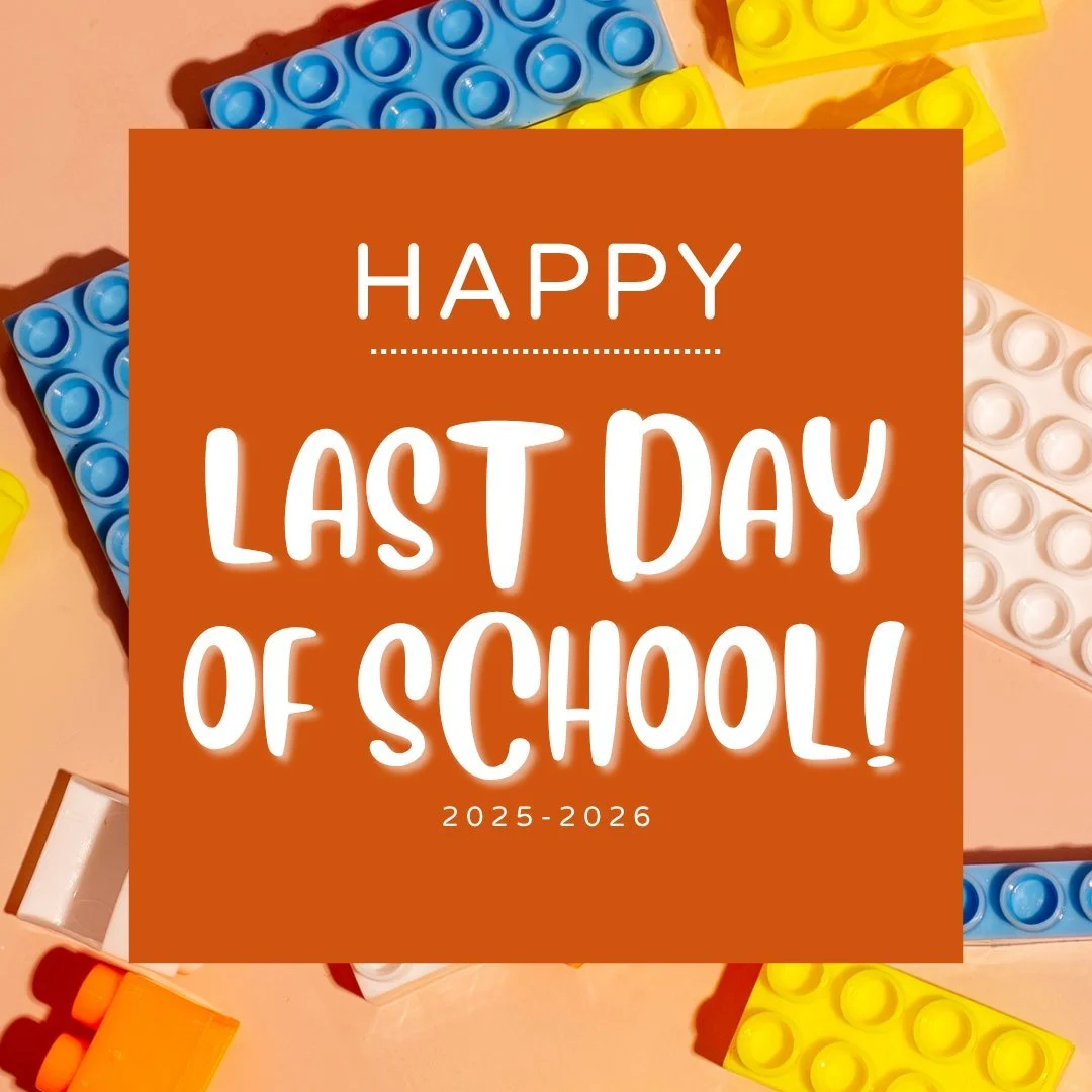Today marks the end of another school year, and summer is officially here! We hope all the students have an amazing last day filled with fun, memories, and excitement for the adventures ahead. 

To all the parents, teachers, and staff&mdash;thank you