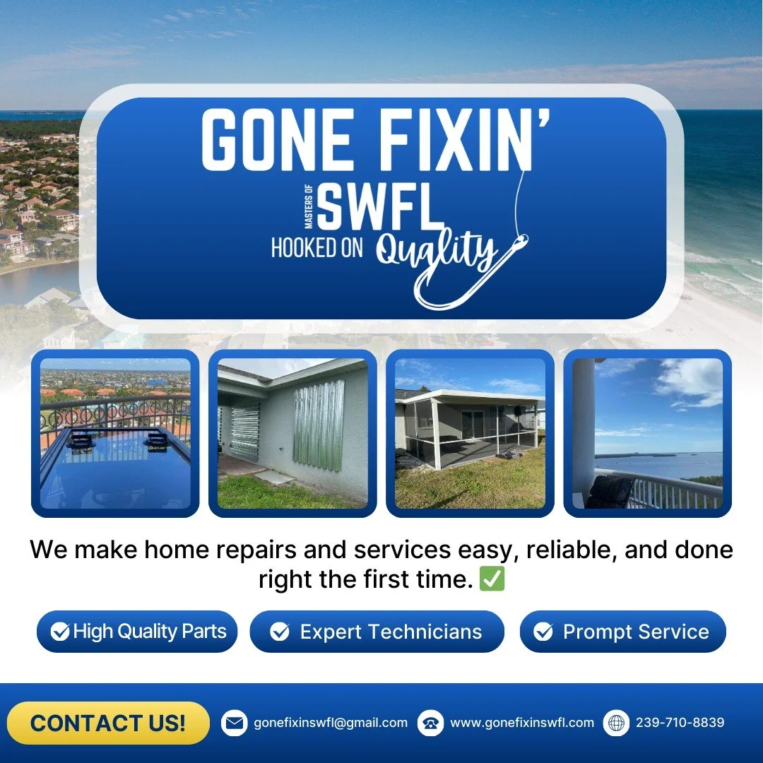 Your home already keeps you busy&mdash;getting help shouldn't be another hassle.

From sliding glass door repairs and handyman services to professional cleaning, home watch, storm prep, mobile notary, and errand services, we're your one-call solution