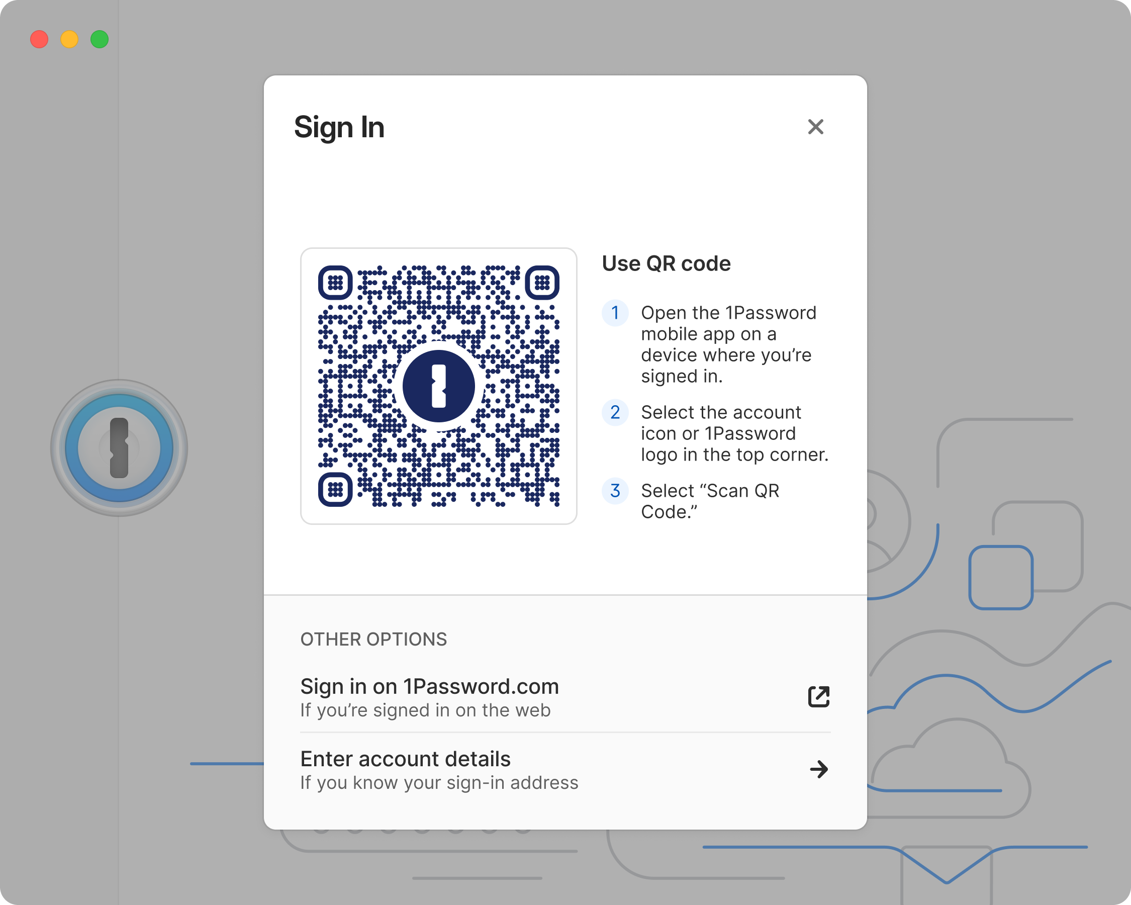 Reducing the sign-in routes to three.