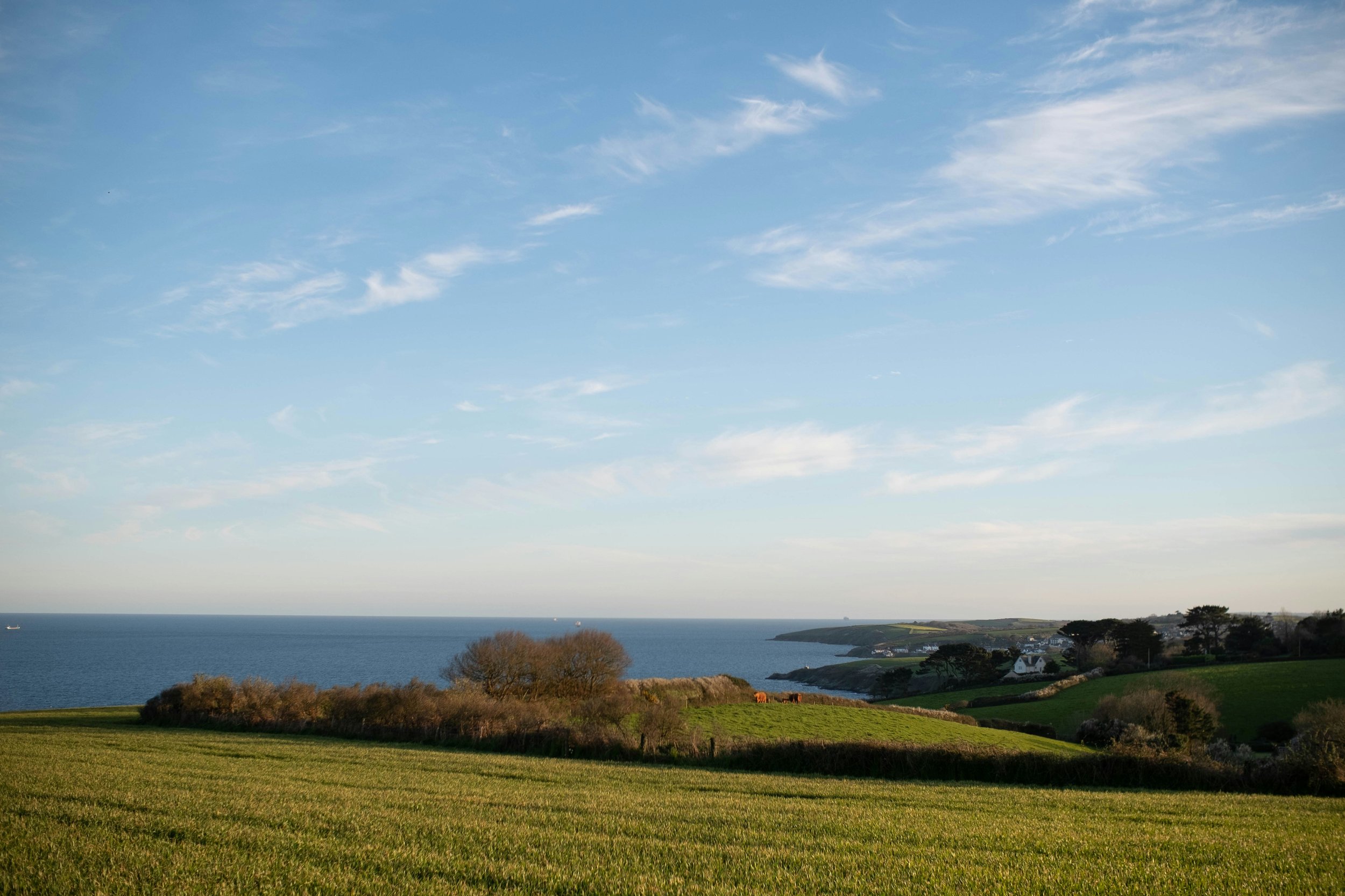 Coastal farm in Cornwall
