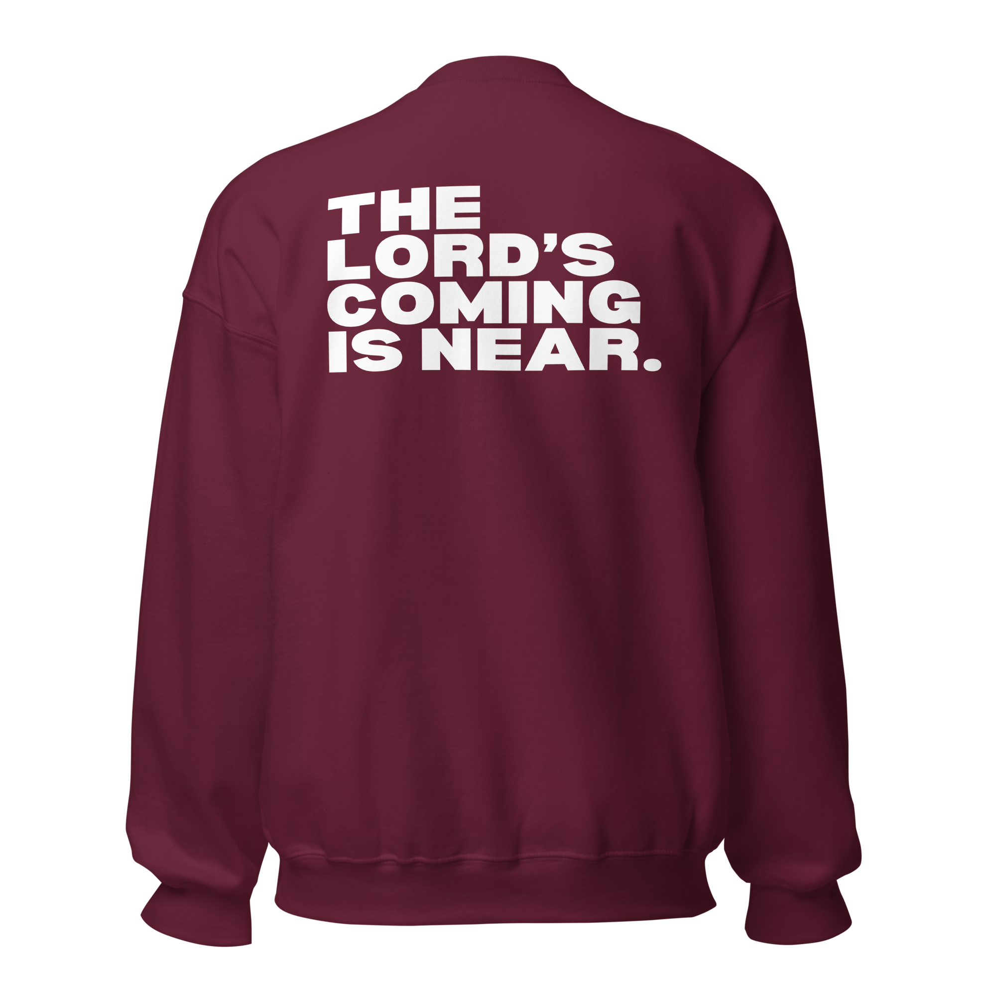 unisex-crew-neck-sweatshirt-maroon-back-68d969597f02f.png
