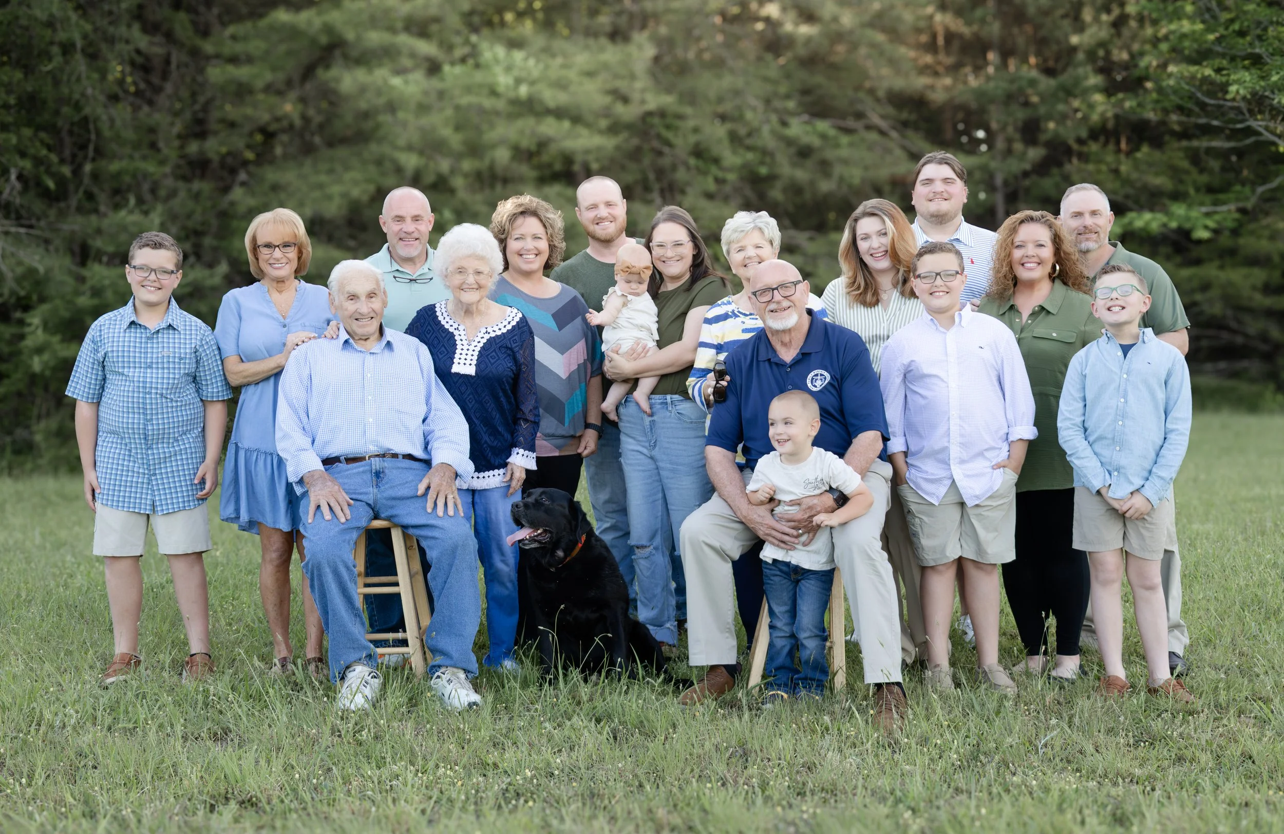 Extended Family Session in Northeast Alabama