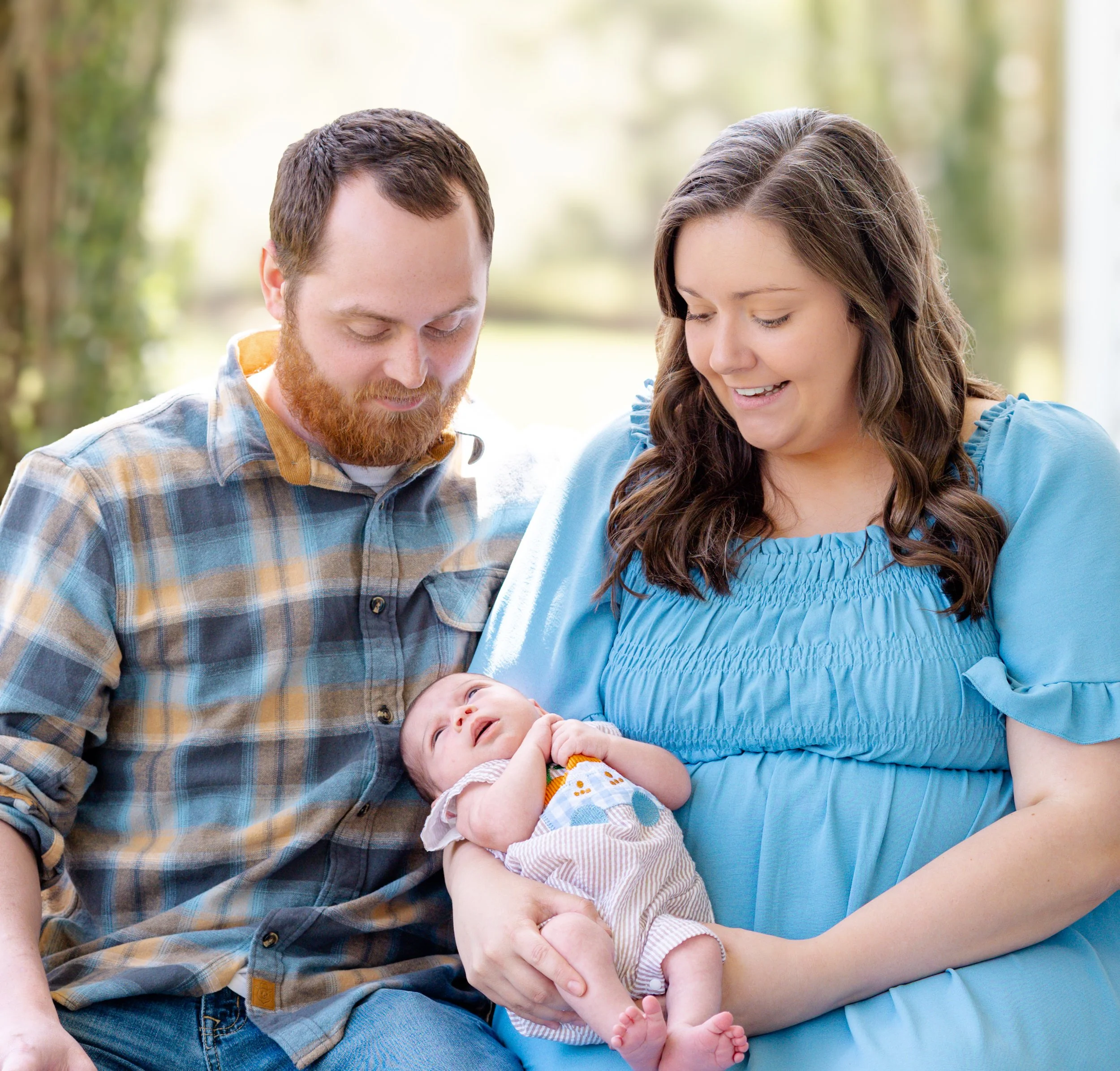 Family portraits in DeKalb County Alabama.