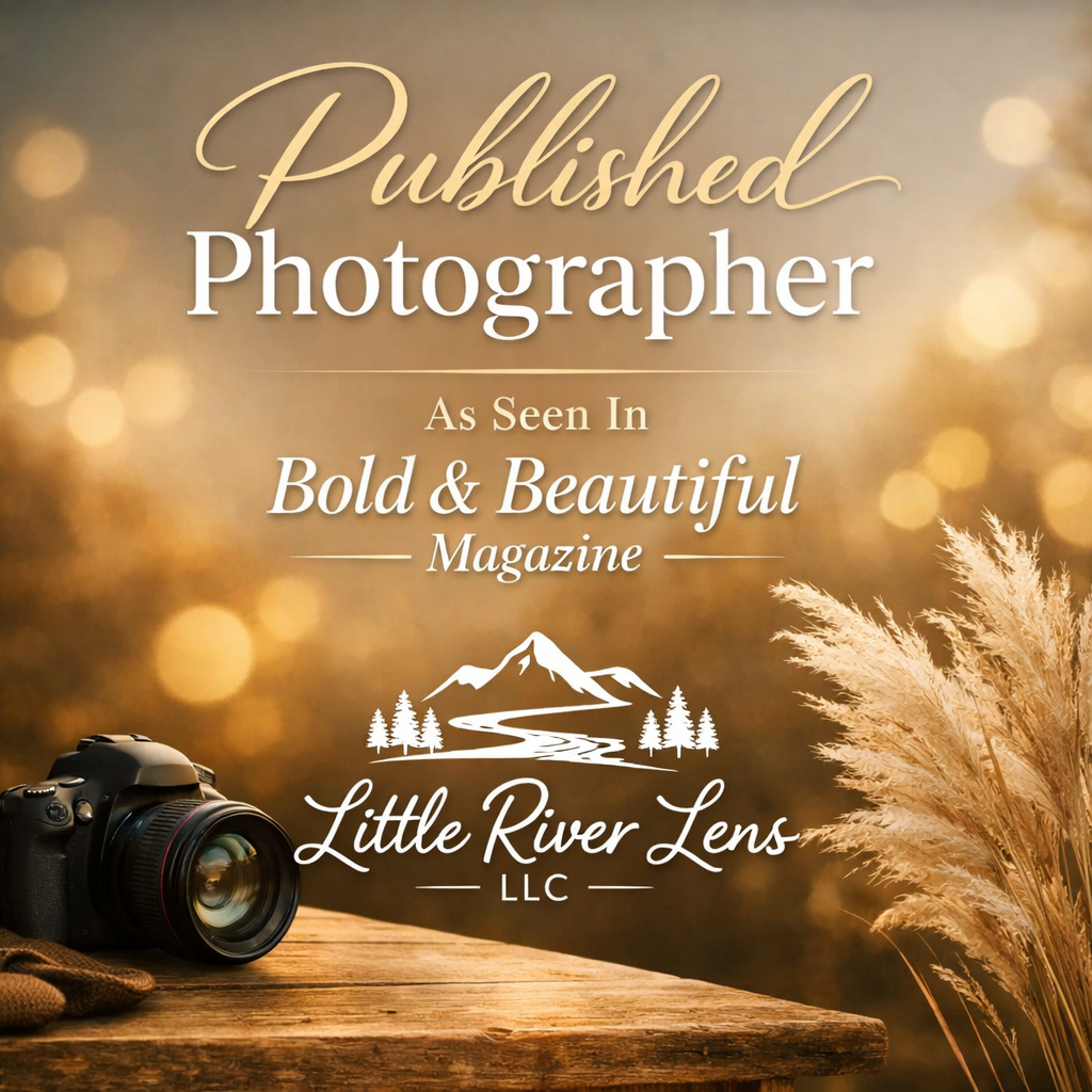Little River Lens is featured photographer in the Bold & Beautiful photography magazine.