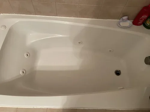 AFTER - Bath tub cleaning as part of our Airbnb/Vrbo Cleaning Service