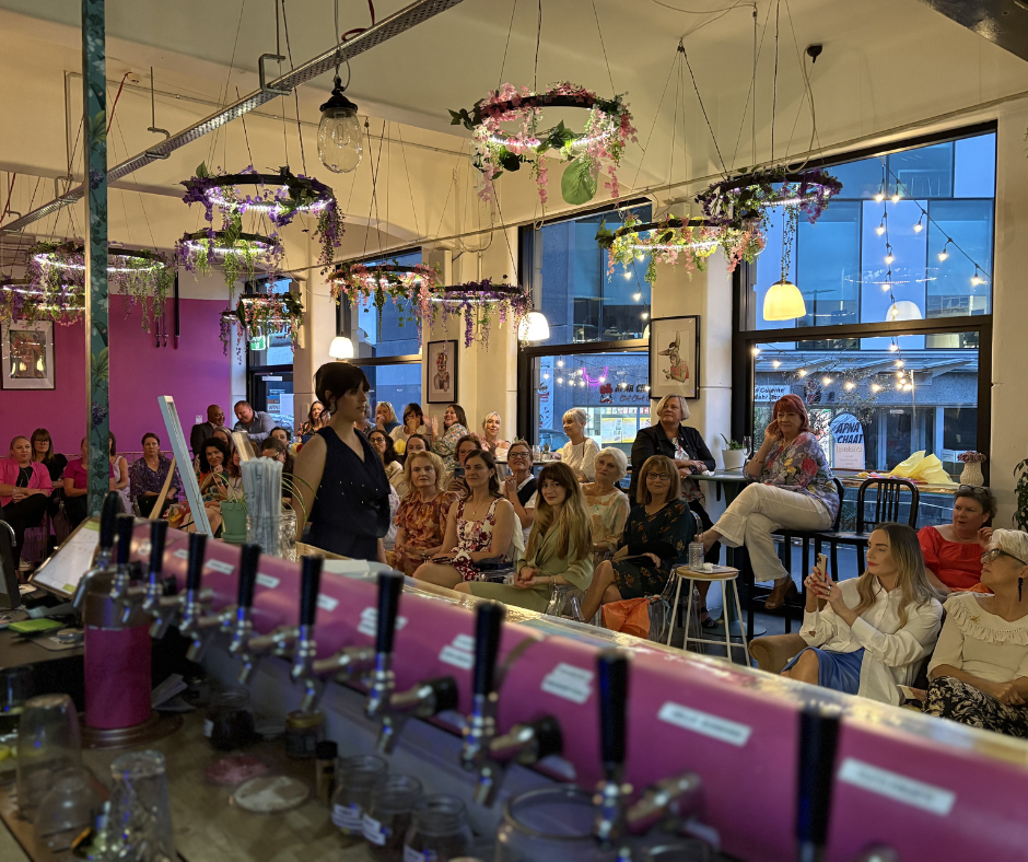 Jingles Hair Design x The Cocktail Bar collab  "Bloom" fundraising event