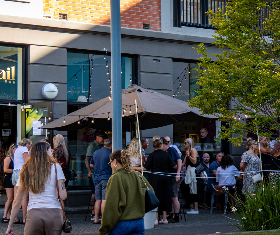 Outside The Cocktail Bar