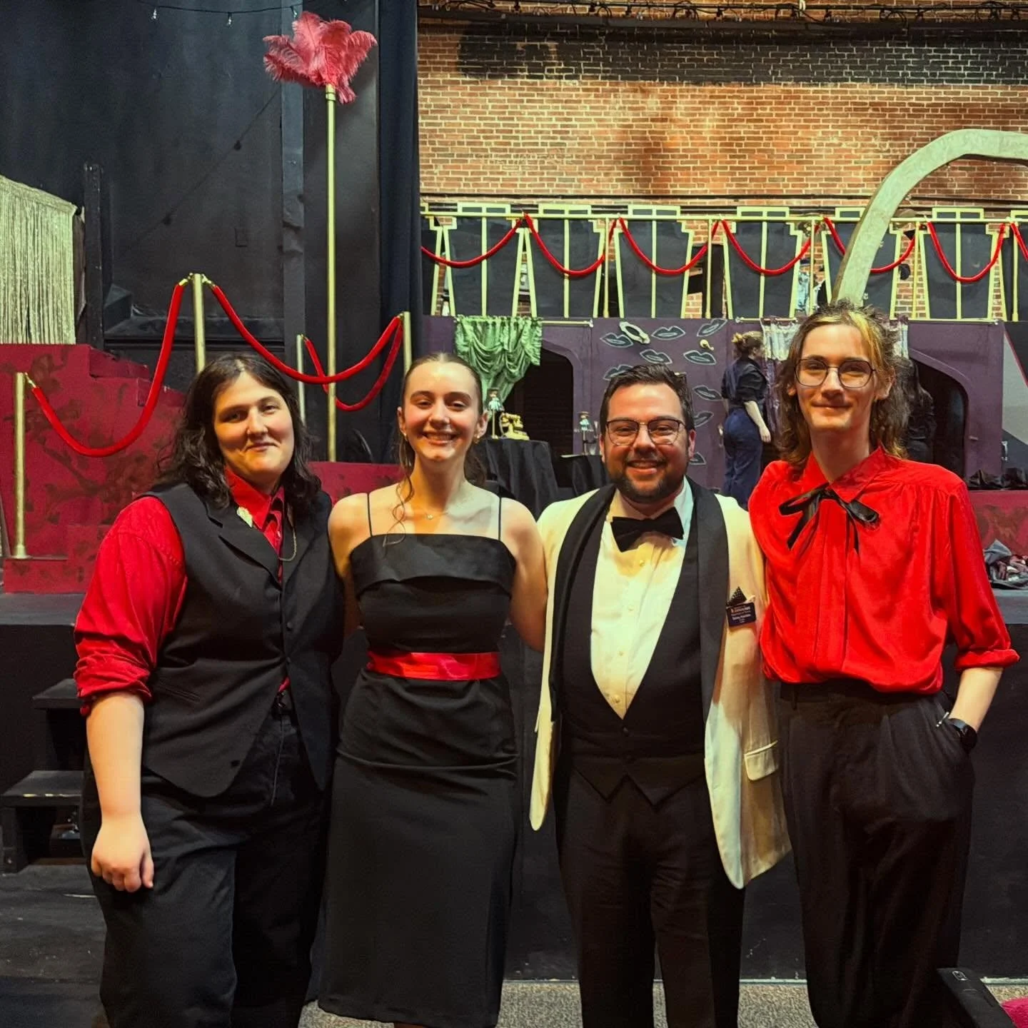 @usmdeptoftheatre gala with the best stage managers around!