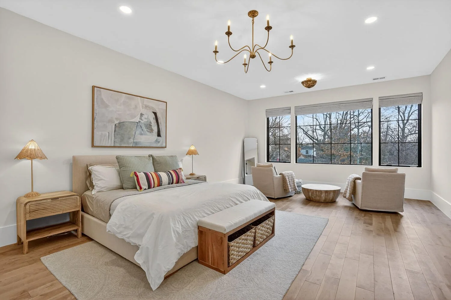 Master Bedroom, king size bed