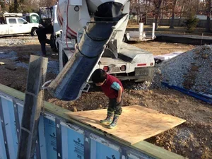 Day 26 - Pouring the Slab