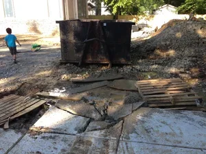 Day 108 - We have WOOD and Concrete can SNAP!